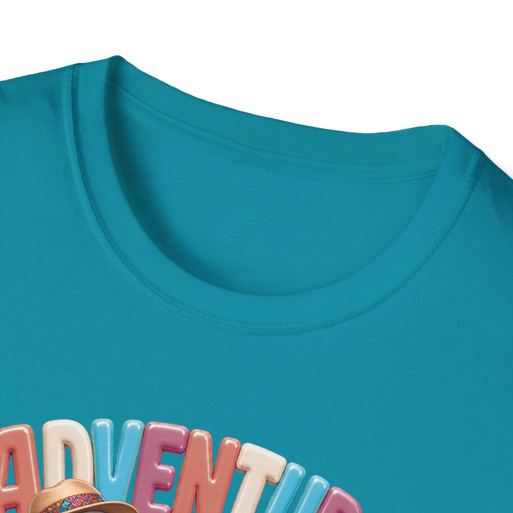 Adventure Is My Therapy T‑Shirt — Vintage Travel Grandma Graphic Tee