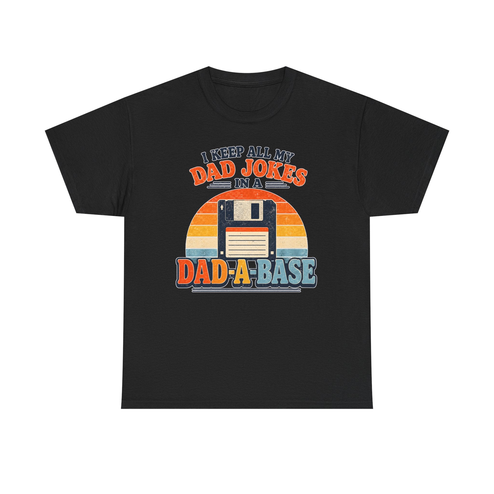 Dad-A-Base Retro Dad Jokes T-Shirt