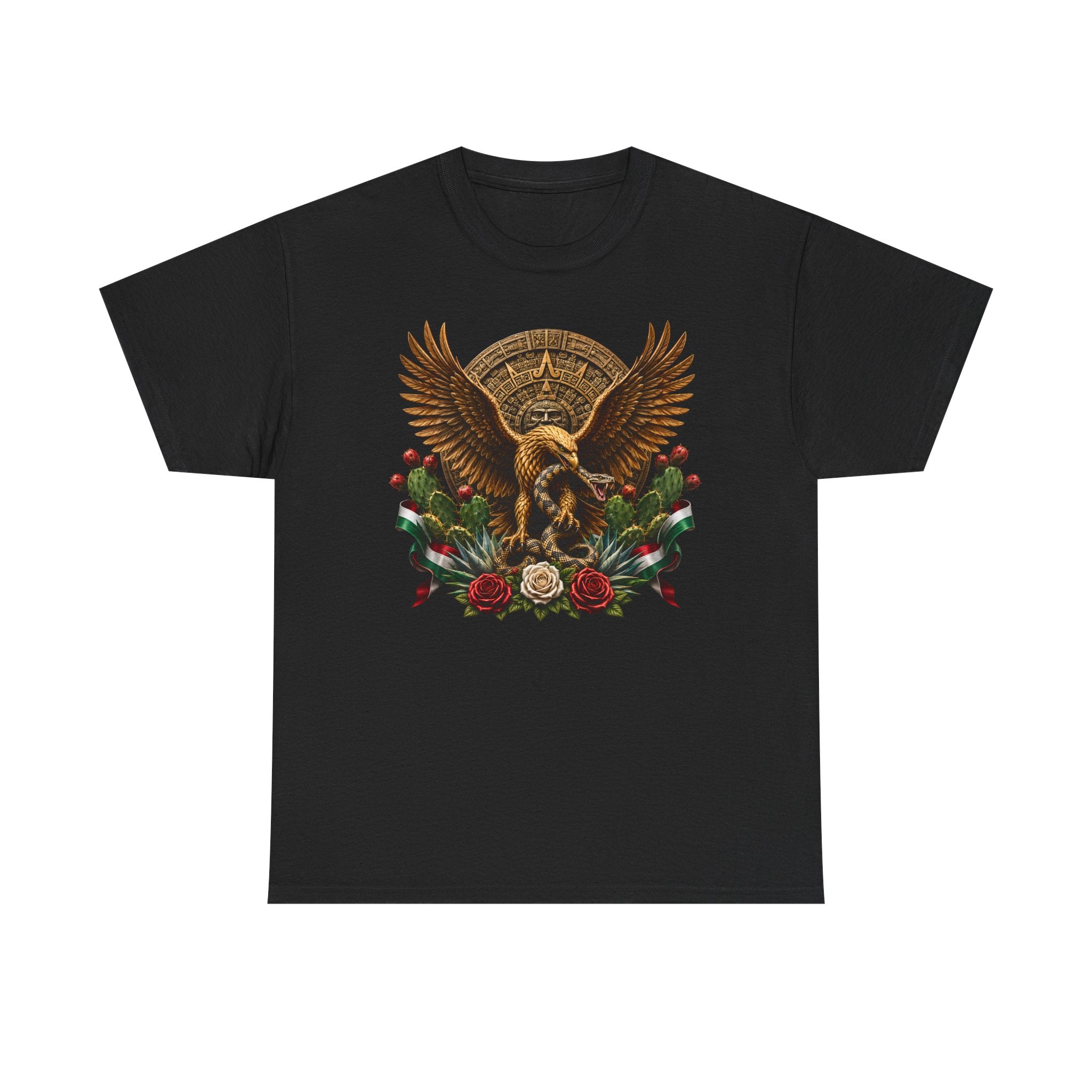 Mexican Golden Eagle T-Shirt | Playera Mexicana Águila Dorada