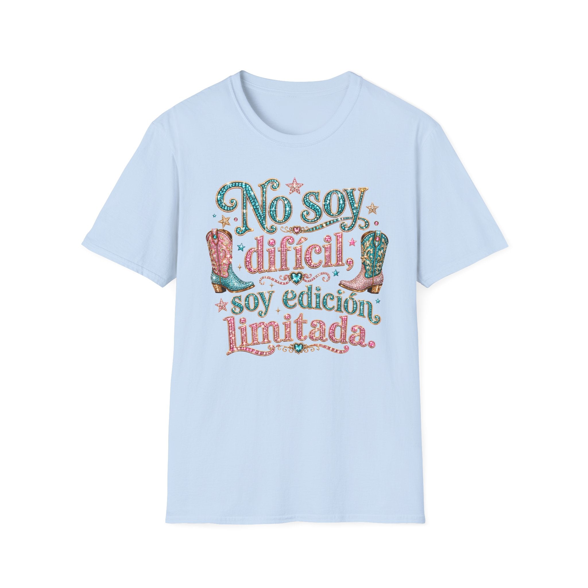 No Soy Difícil Soy Edición Limitada Graphic T-Shirt