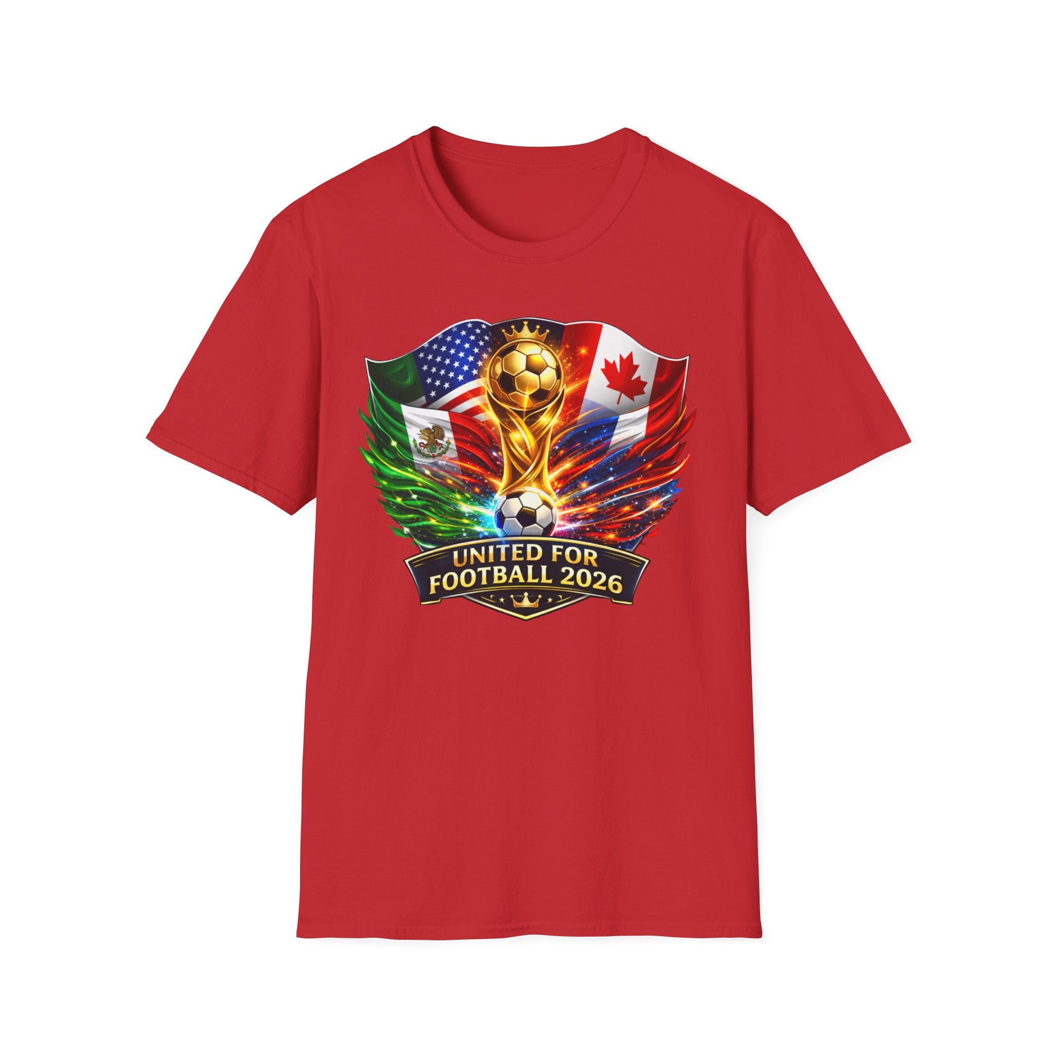 United For Football 2026 T-Shirt | USA Mexico Canada Soccer Fan Shirt | World Football 2026 Tee | Limited Edition