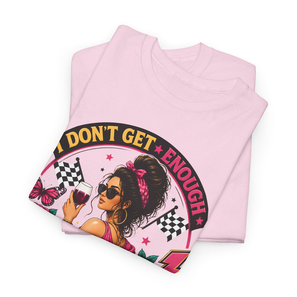 T-Shirt — "I Don’t Get Enough Credit for the Things I Manage" Retro Floral Graphic Tee