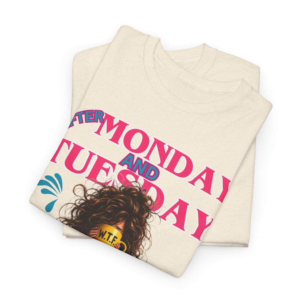 Funny 'My Monday and Tuesday — Even the Calendar Says W.T.F.' Graphic Tee