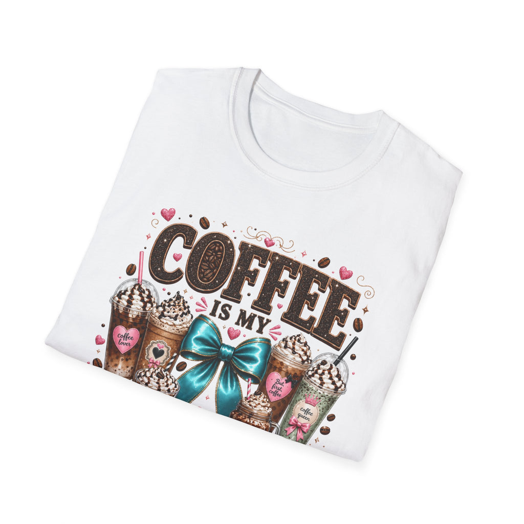 Coffee Is My Soul Food T-Shirt — Cute Coffee Cup Graphic Tee