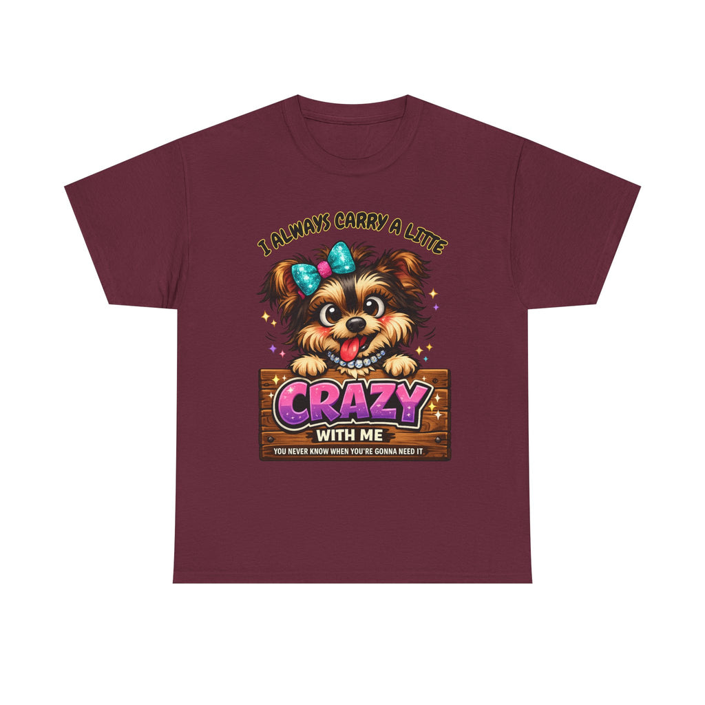 Funny Crazy Dog T-Shirt – Cute Chaos Shirt – Gift for Women Dog Lovers