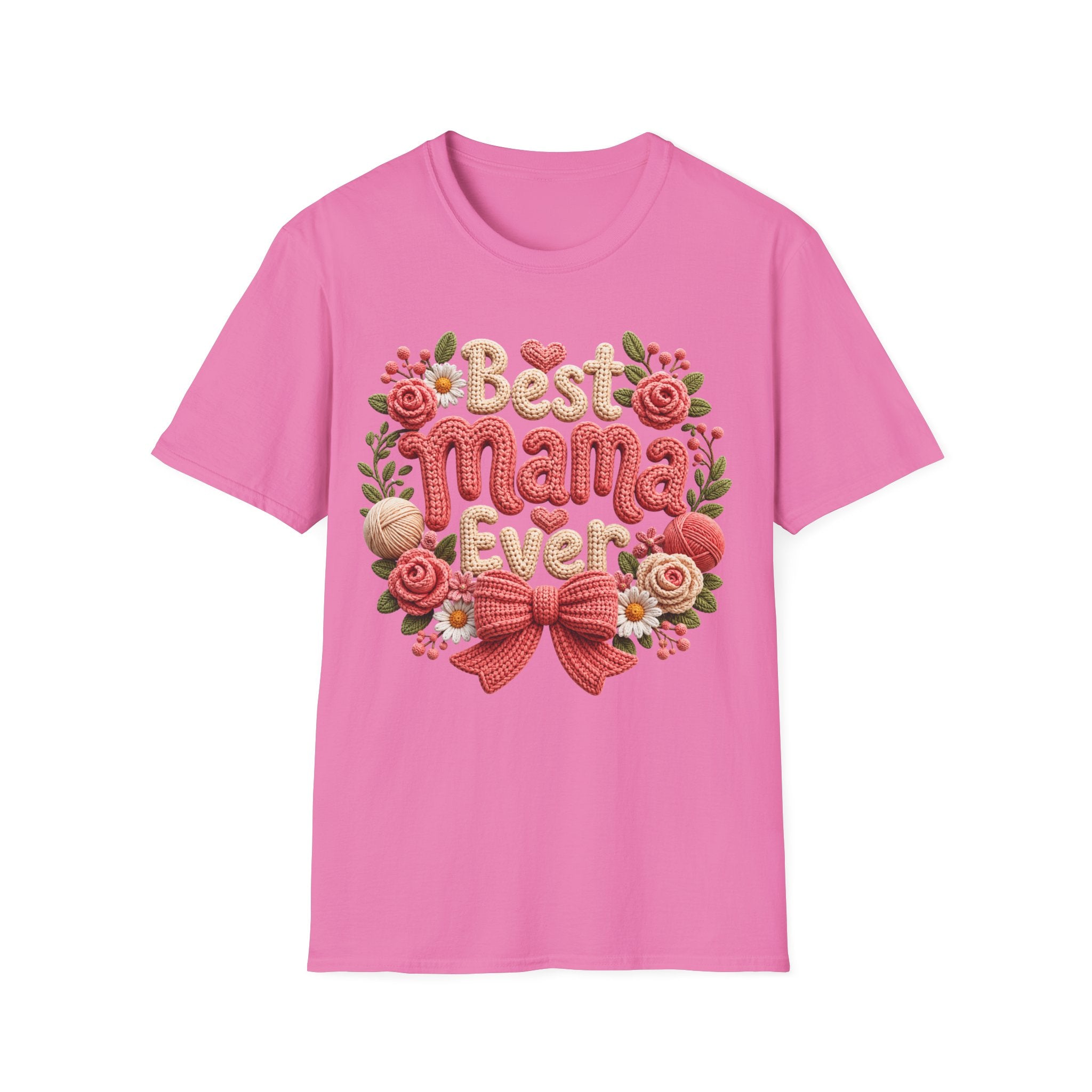 Best Mama Ever Floral T-Shirt — Mother's Day Gift Tee