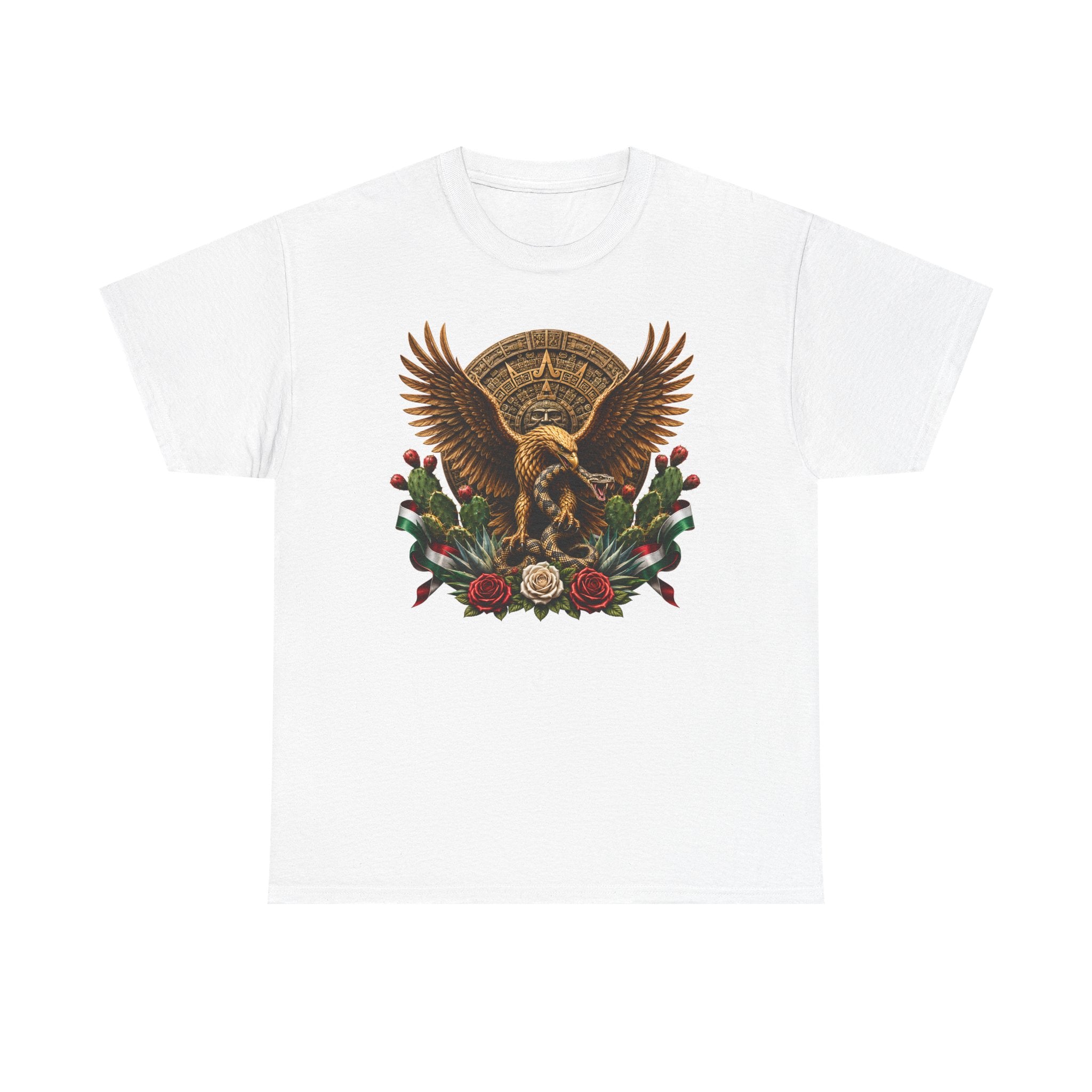 Mexican Golden Eagle T-Shirt | Playera Mexicana Águila Dorada