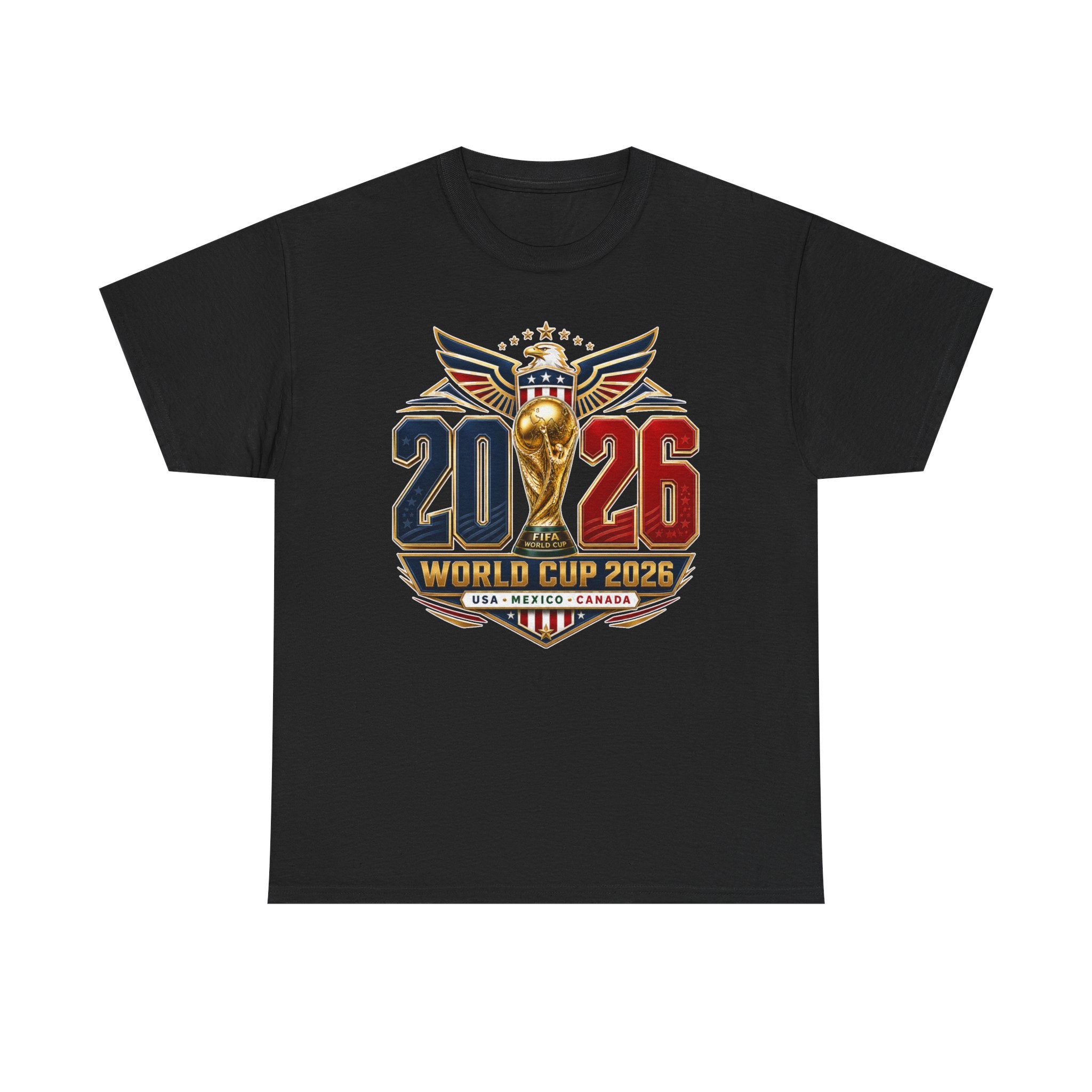 USA World Cup 2026 T-Shirt – USA Mexico Canada Soccer Trophy Design