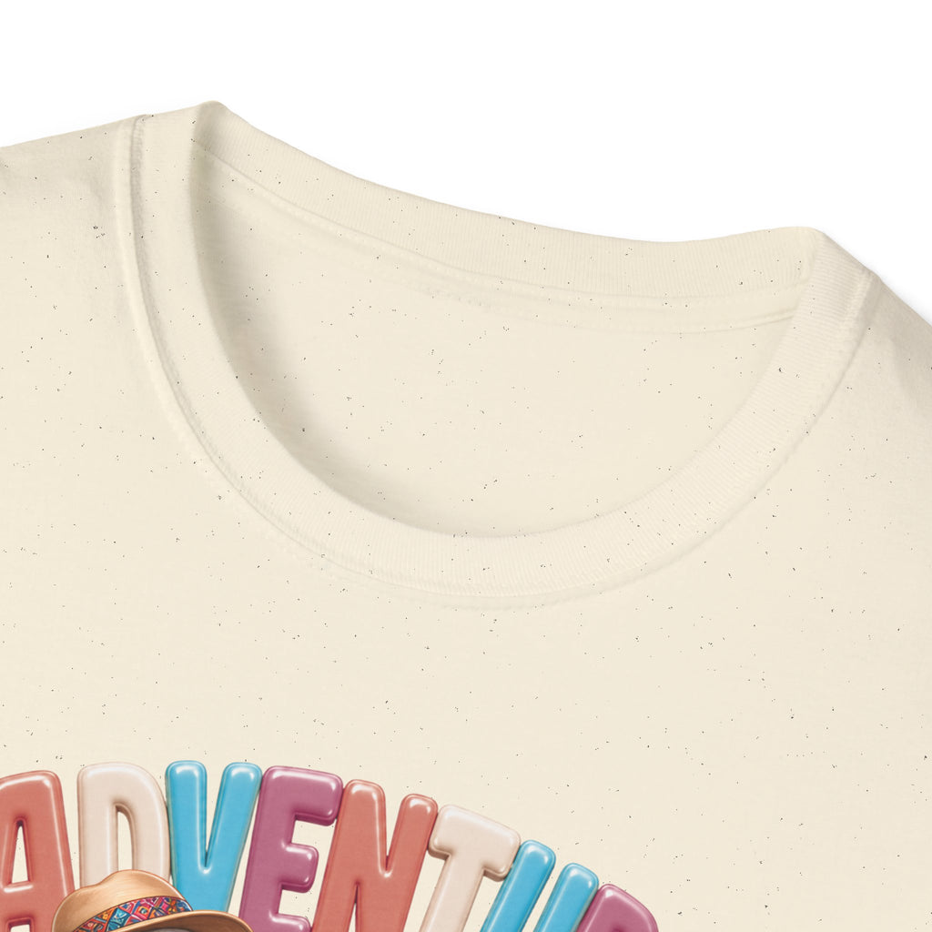 Adventure Is My Therapy T‑Shirt — Vintage Travel Grandma Graphic Tee