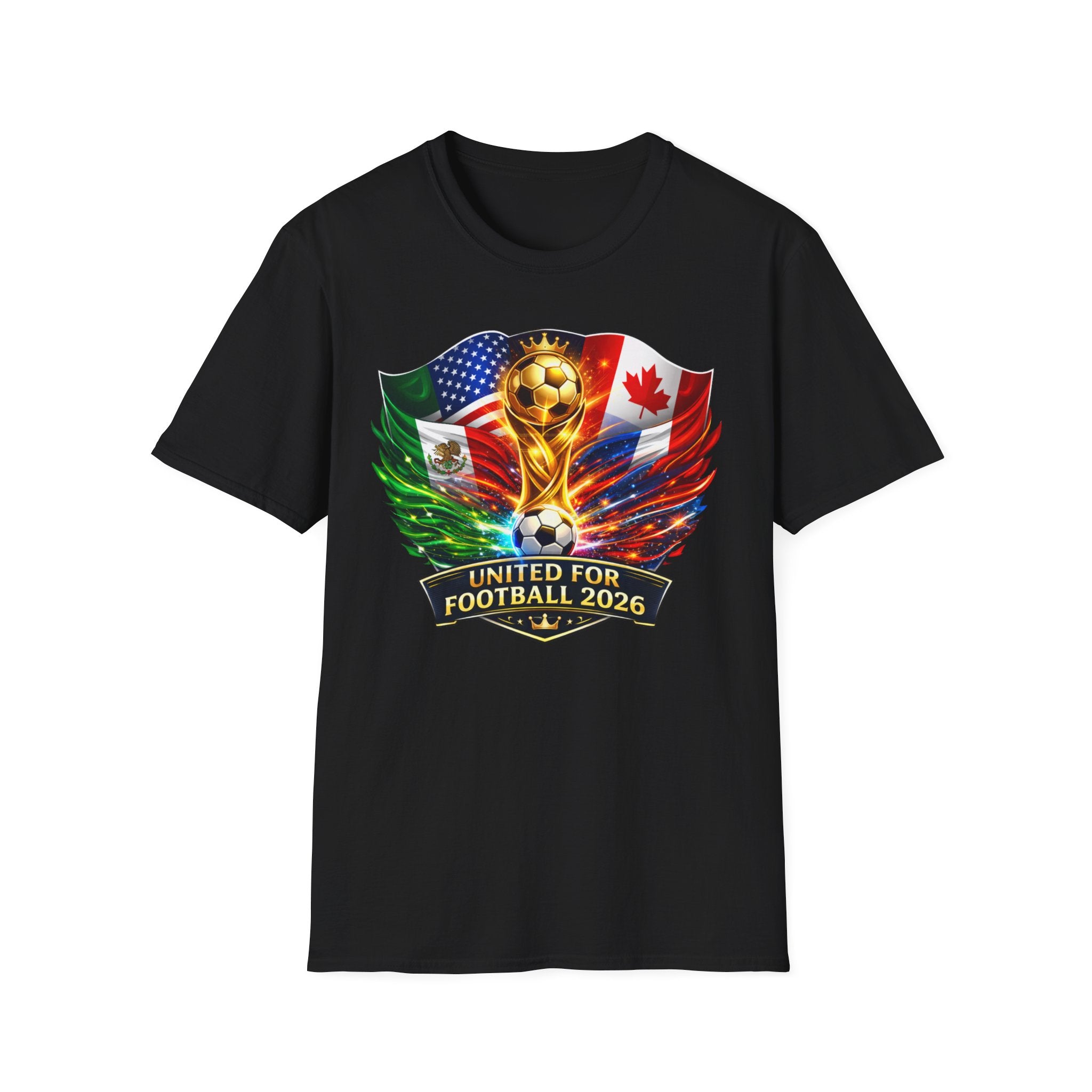 United For Football 2026 T-Shirt | USA Mexico Canada Soccer Fan Shirt | World Football 2026 Tee | Limited Edition