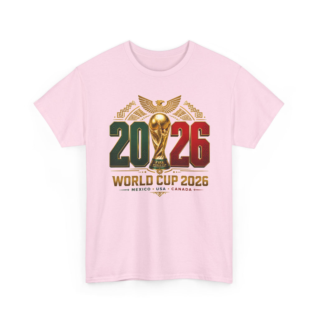Mexican World Cup 2026 T-Shirt — Mexico USA Canada Soccer Trophy Design