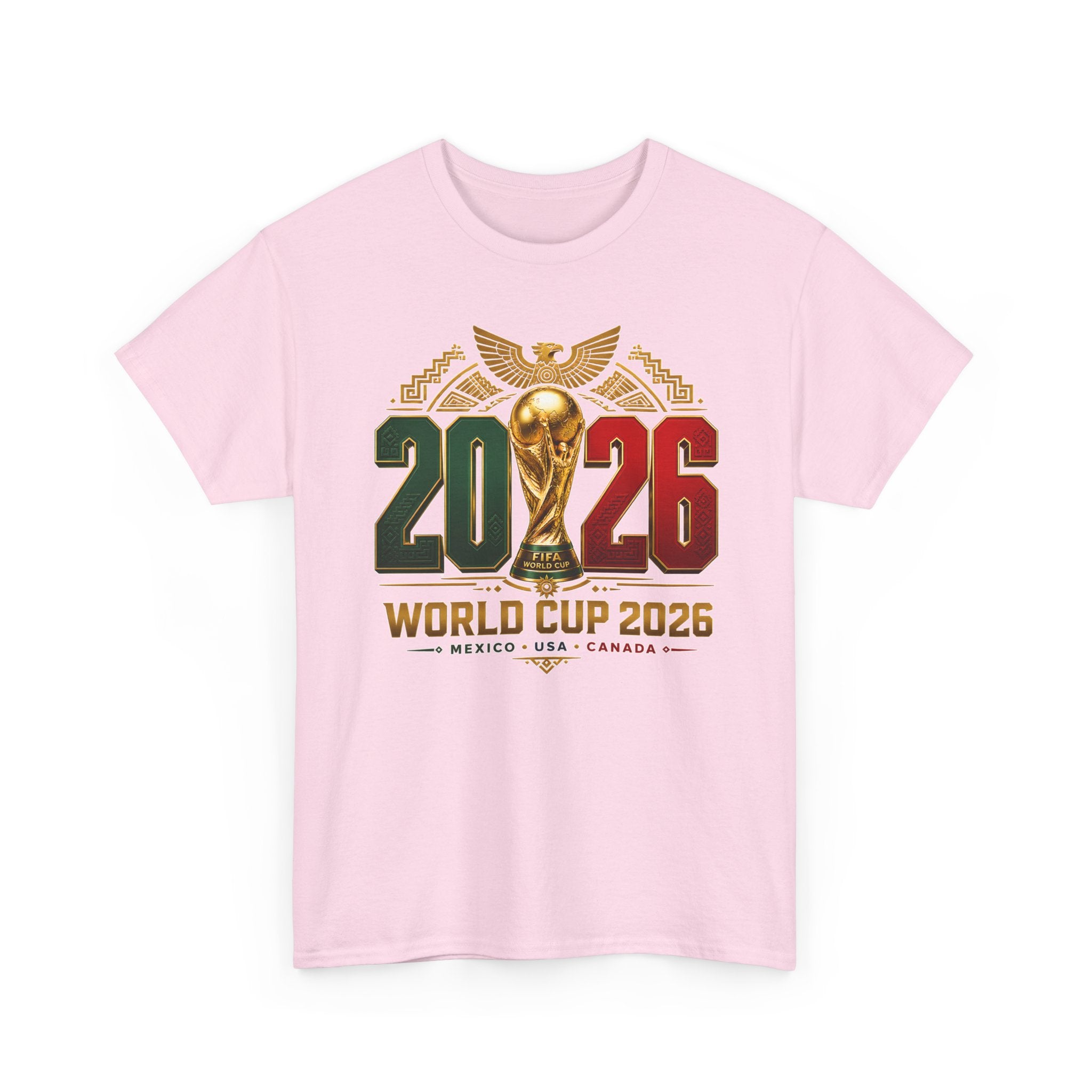 Mexican World Cup 2026 T-Shirt — Mexico USA Canada Soccer Trophy Design