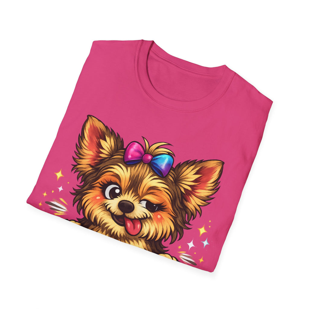 Cute Dog T-Shirt — "A Little Crazy Never Hurt Nobody" Graphic Tee