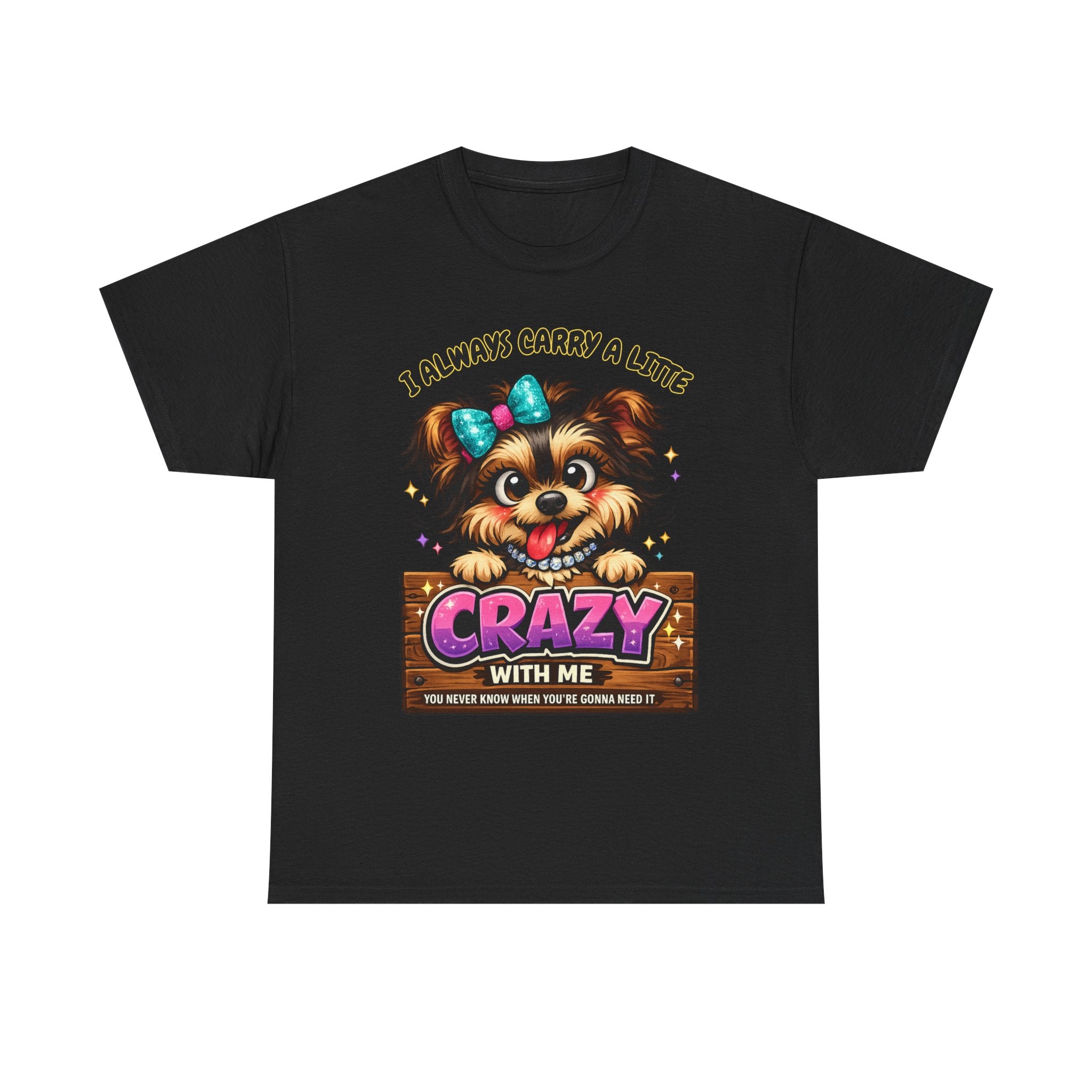Funny Crazy Dog T-Shirt – Cute Chaos Shirt – Gift for Women Dog Lovers