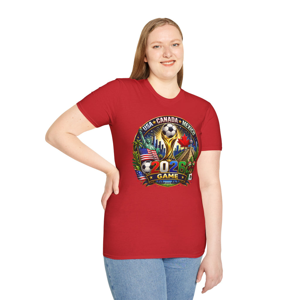 2026 Soccer Shirt – World Cup Fan Tee | Limited Edition North America Football T-Shirt