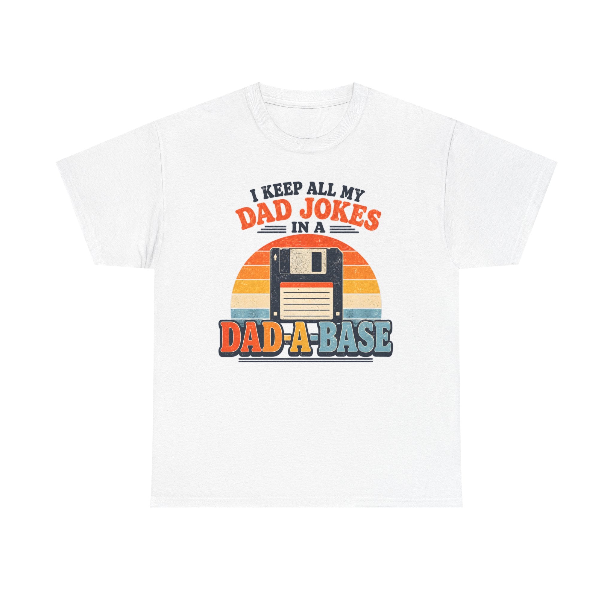 Dad-A-Base Retro Dad Jokes T-Shirt