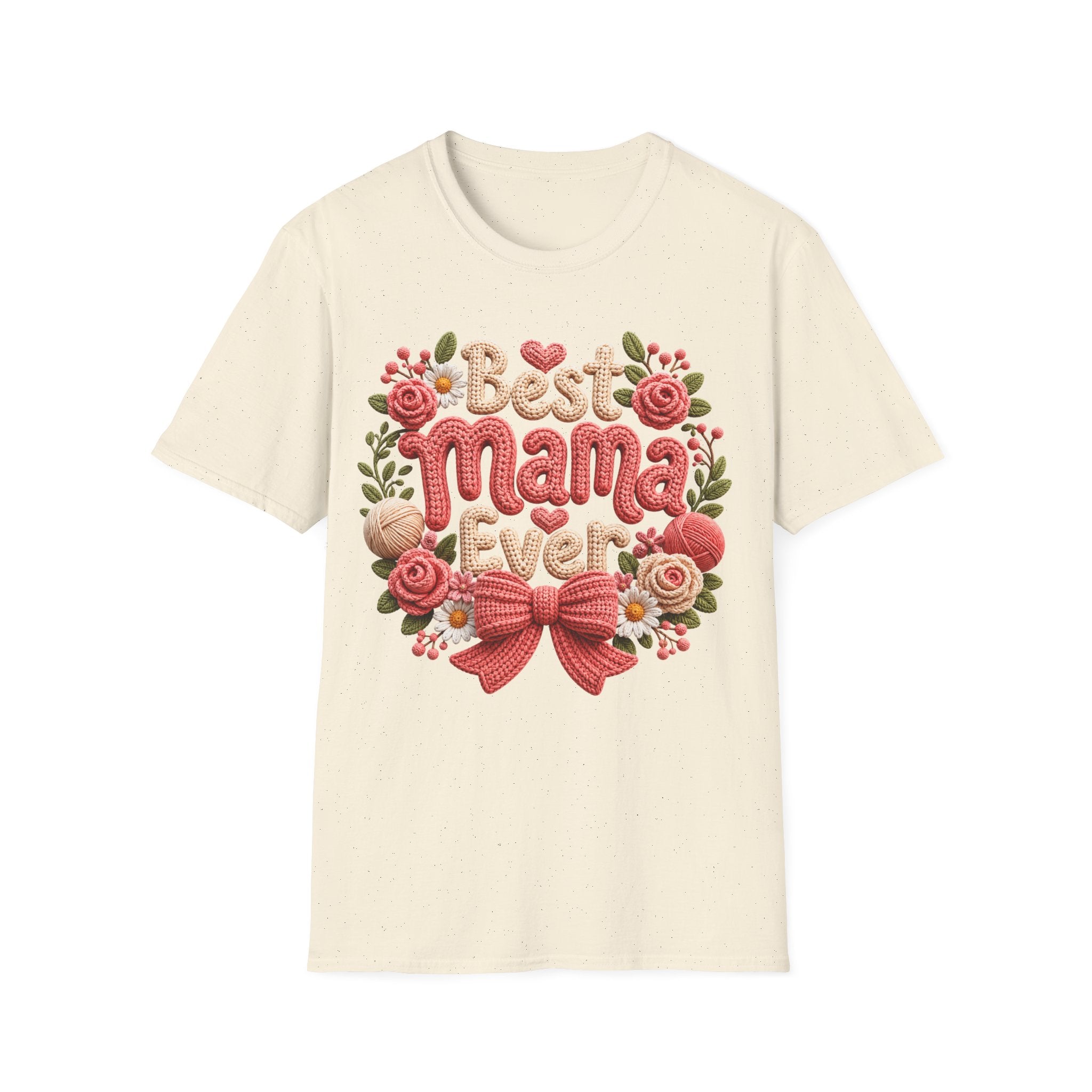Best Mama Ever Floral T-Shirt — Mother's Day Gift Tee