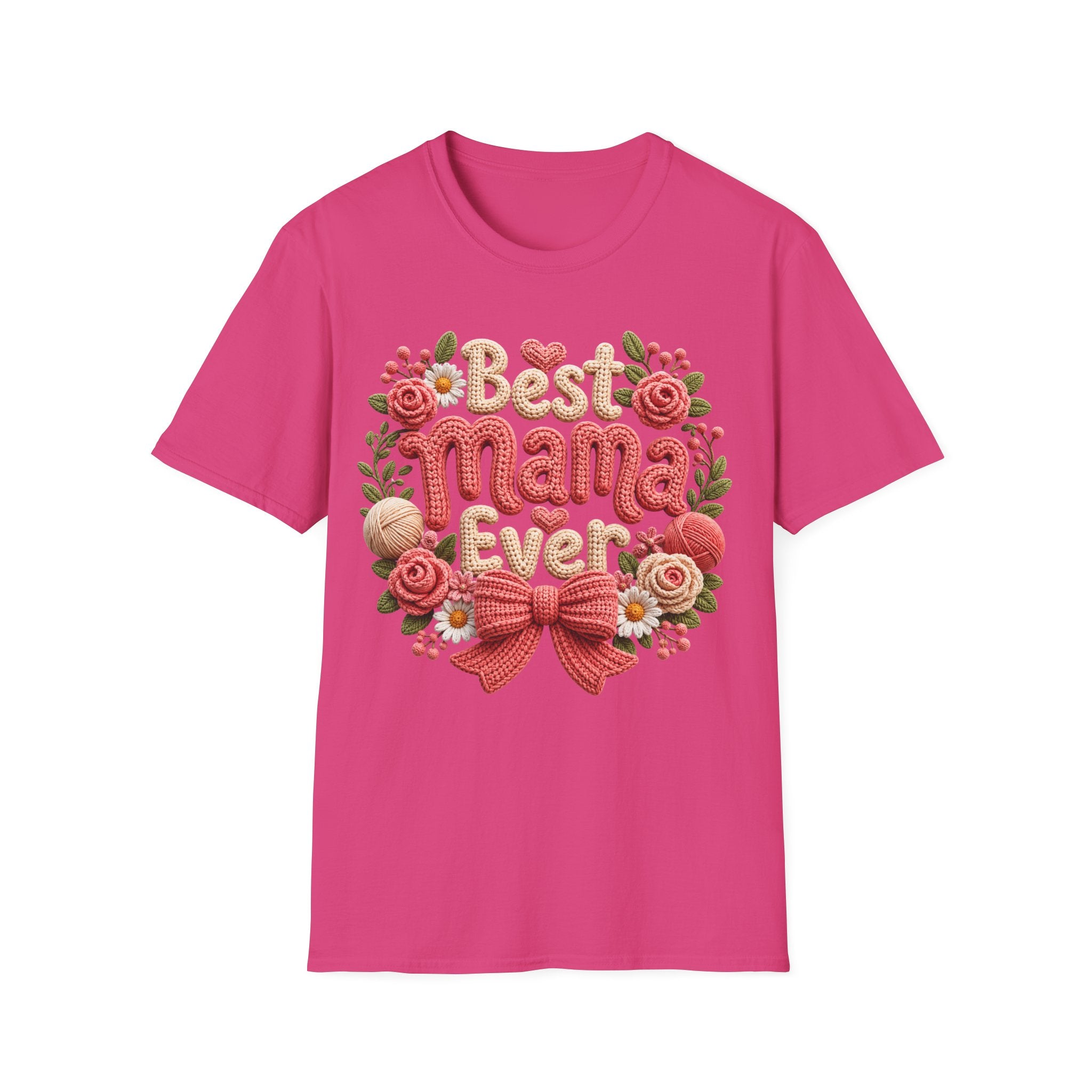 Best Mama Ever Floral T-Shirt — Mother's Day Gift Tee