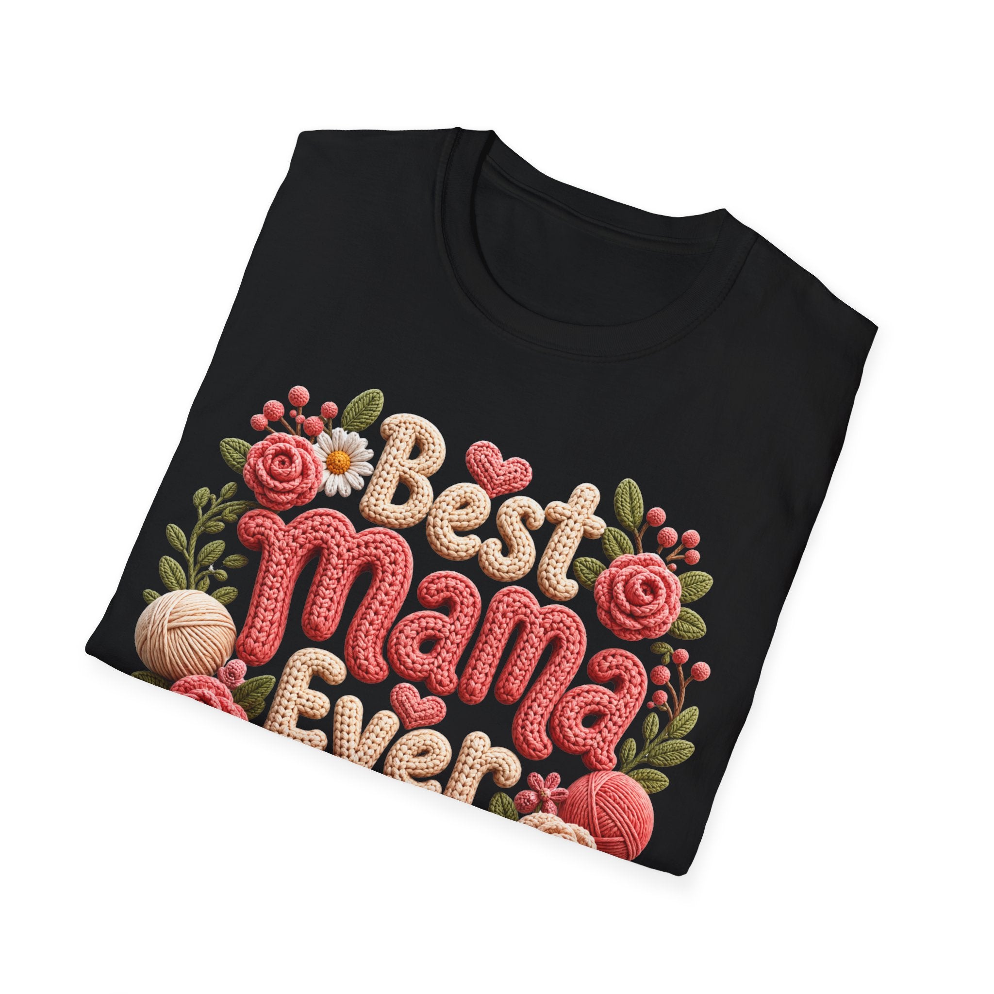 Best Mama Ever Floral T-Shirt — Mother's Day Gift Tee
