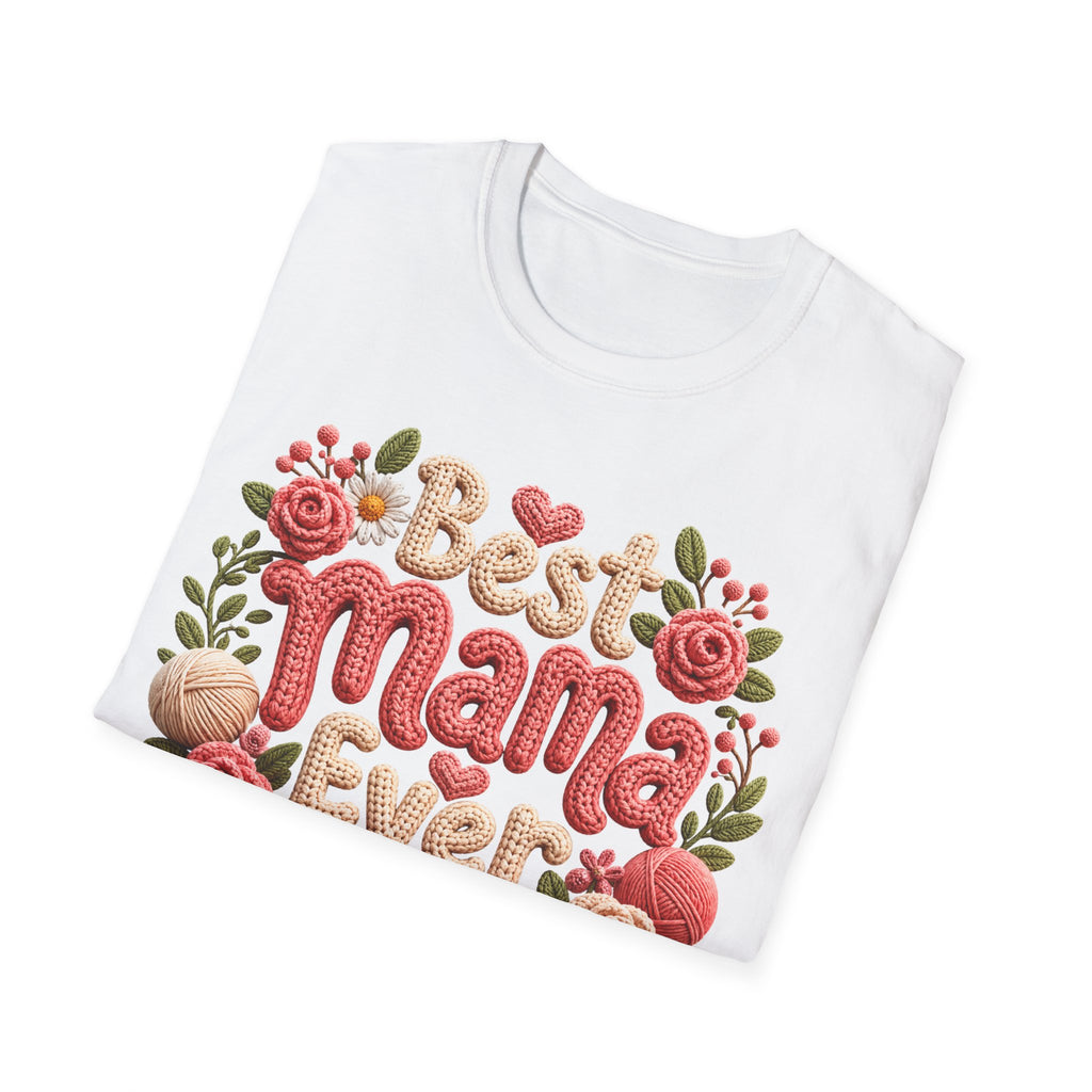 Best Mama Ever Floral T-Shirt — Mother's Day Gift Tee