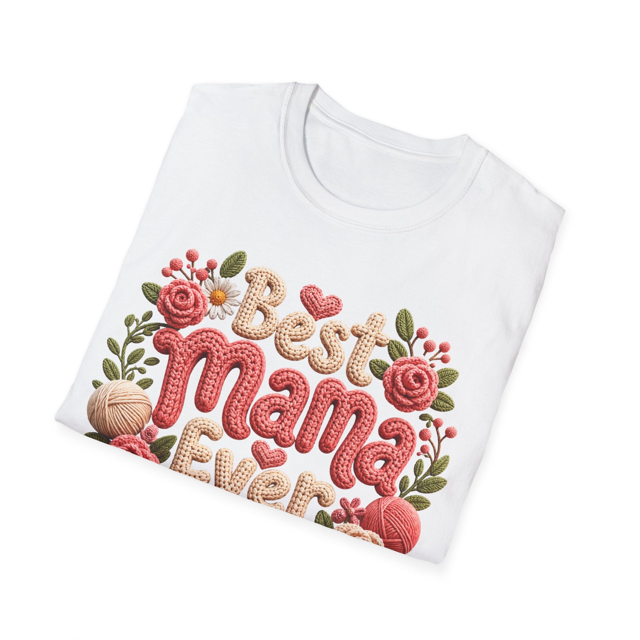 Best Mama Ever Floral T-Shirt — Mother's Day Gift Tee