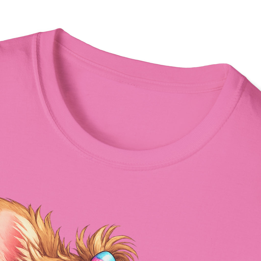 Funny Crazy Dog T-Shirt – Cute Chaos Shirt – Gift for Women Dog Lovers Unisex Softstyle T-Shirt
