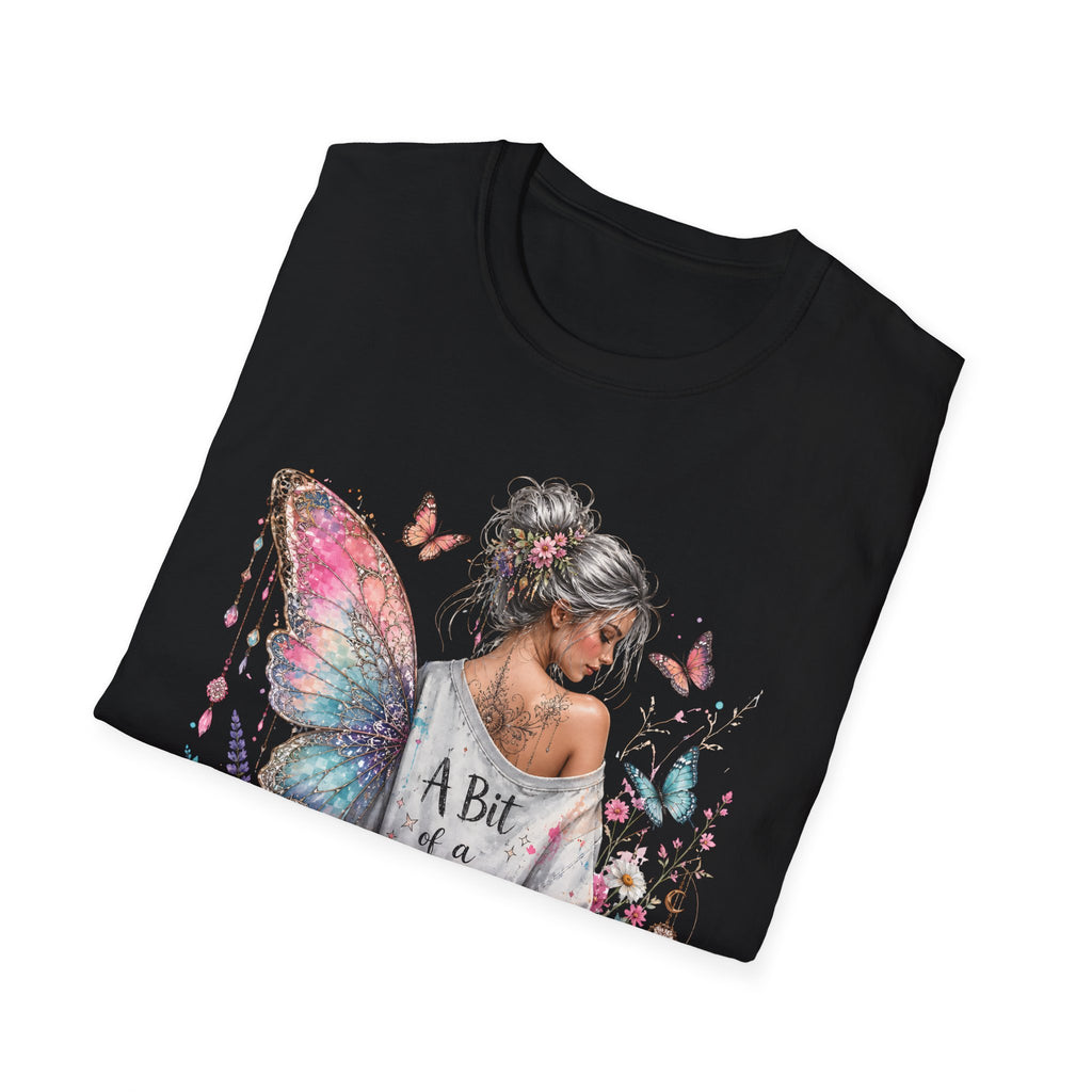 Butterfly Fairy T-Shirt — 'A Bit of a Mess' Floral Boho Tee