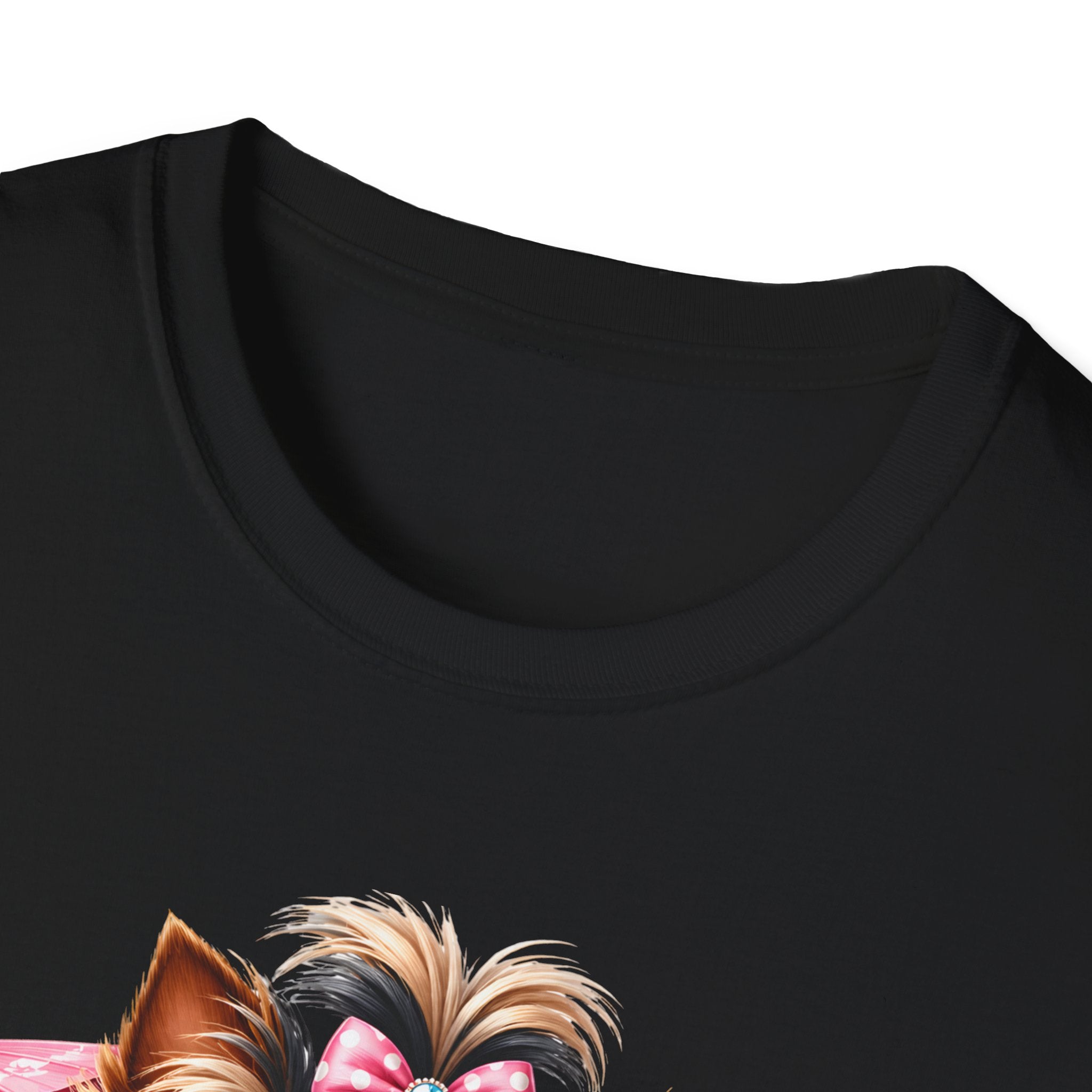Yorkie Beach T-Shirt — "Beach Please" Cute Dog Summer Graphic Tee
