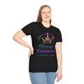 Motivational Crown T-Shirt – Elevate Empower Graphic Tee, Inspirational Shirt, Confidence Apparel, Minimalist Streetwear