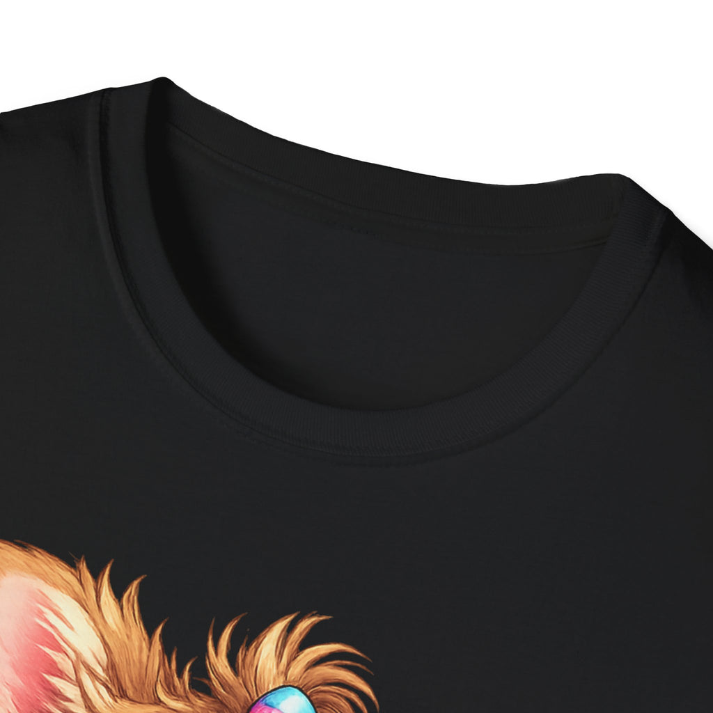 Funny Crazy Dog T-Shirt – Cute Chaos Shirt – Gift for Women Dog Lovers Unisex Softstyle T-Shirt