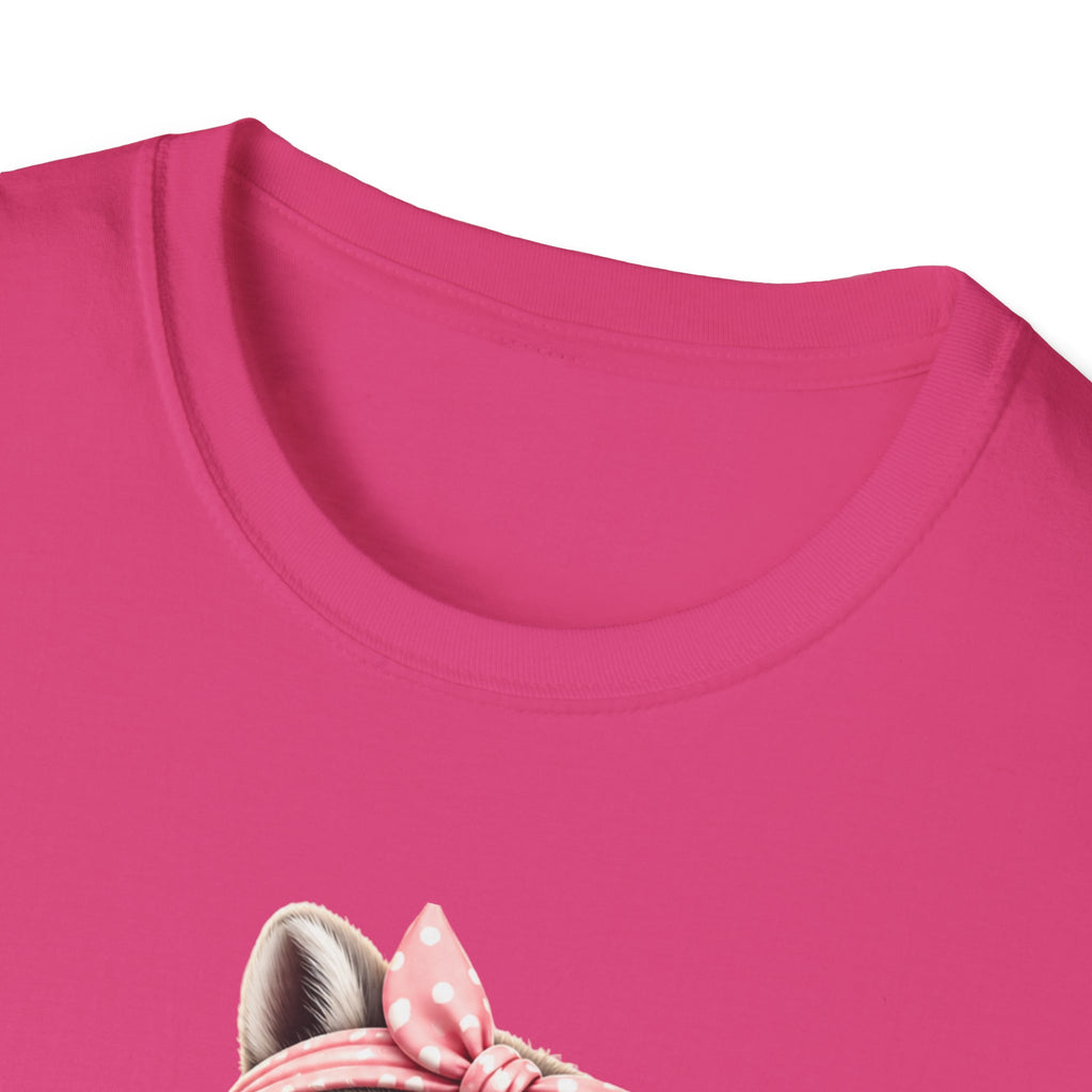 Mother's Day Raccoon T-Shirt - 'Happy Mother's Day' Floral Mom Tee
