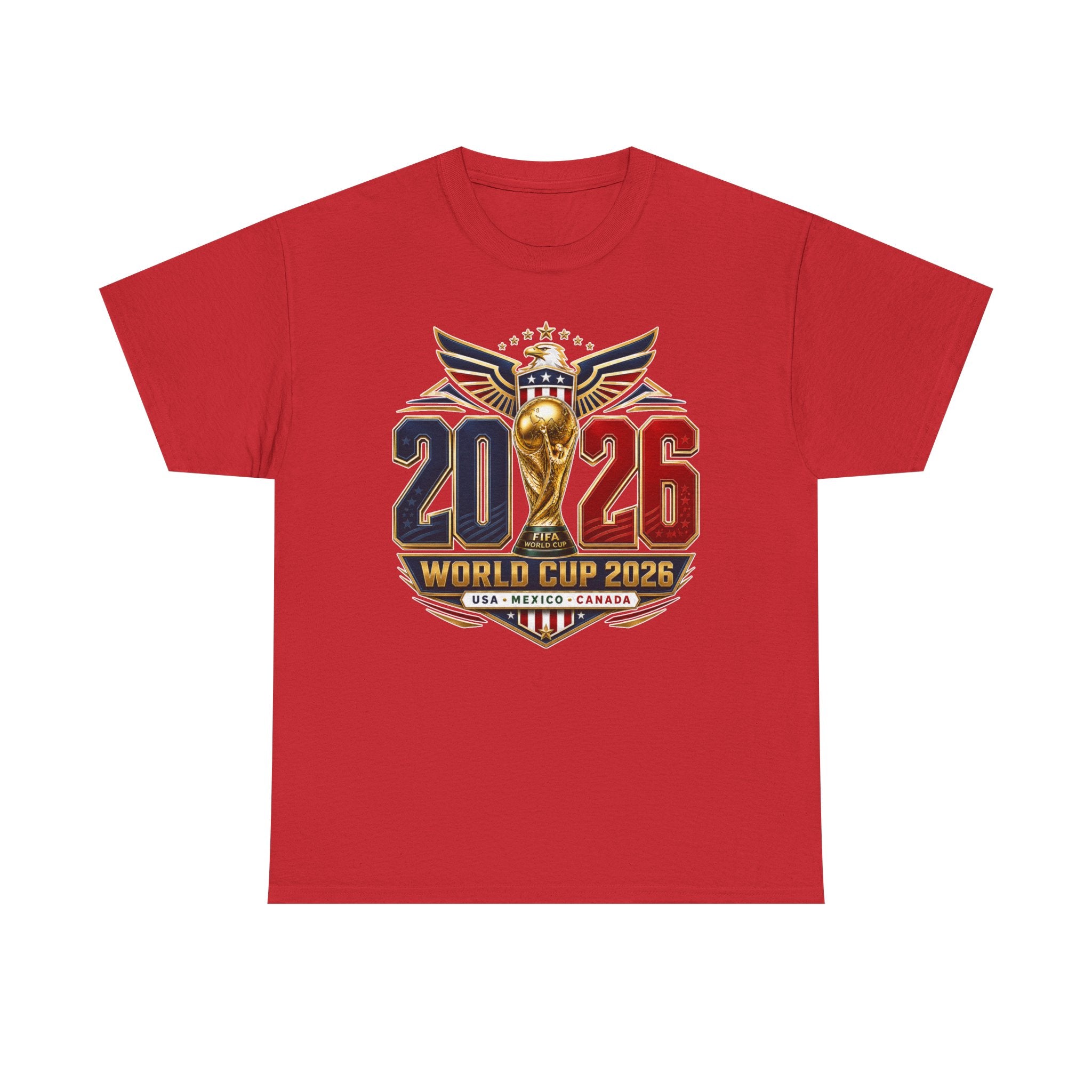 USA World Cup 2026 T-Shirt – USA Mexico Canada Soccer Trophy Design