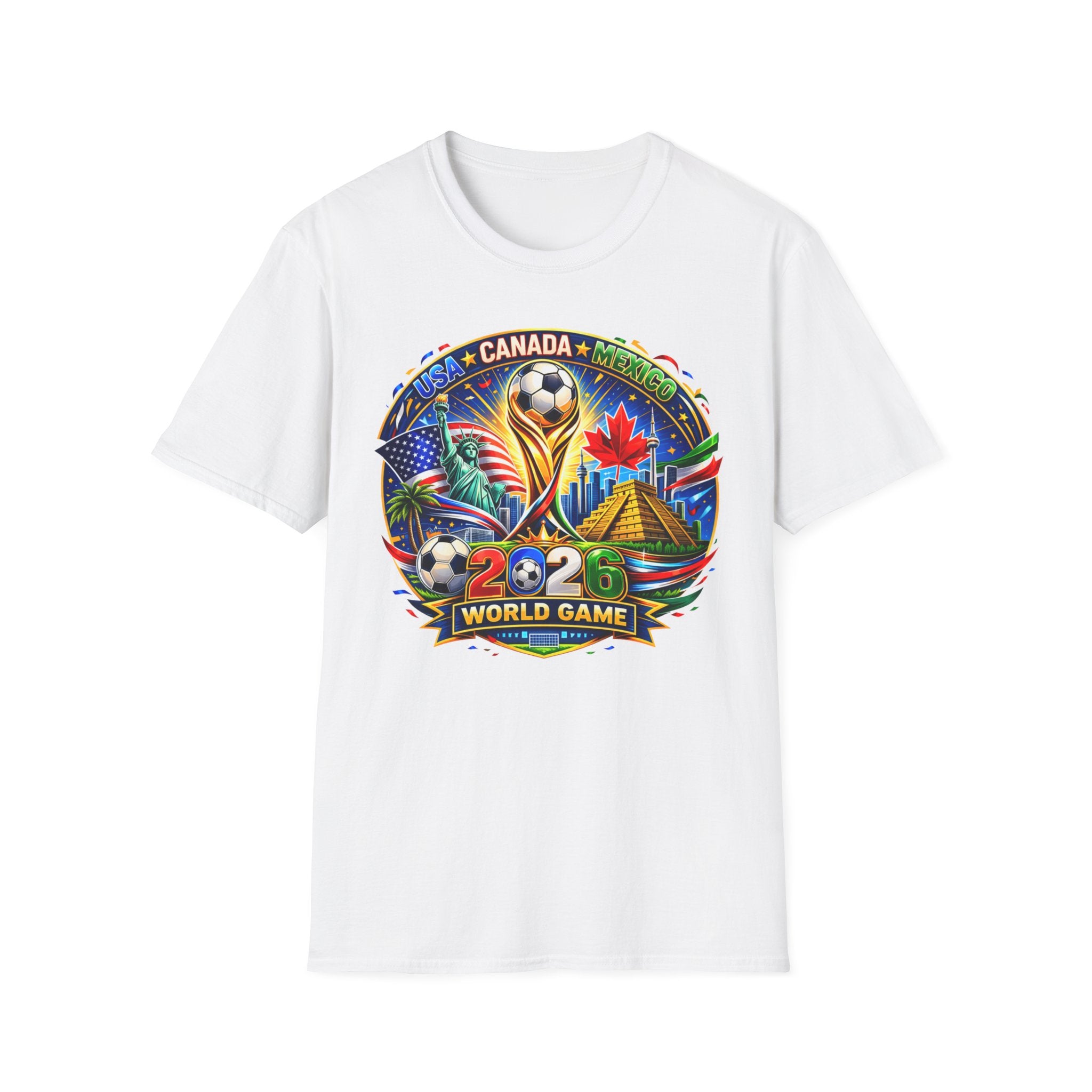 2026 World Game Canada Soccer T-Shirt — International Soccer Tournament Tee