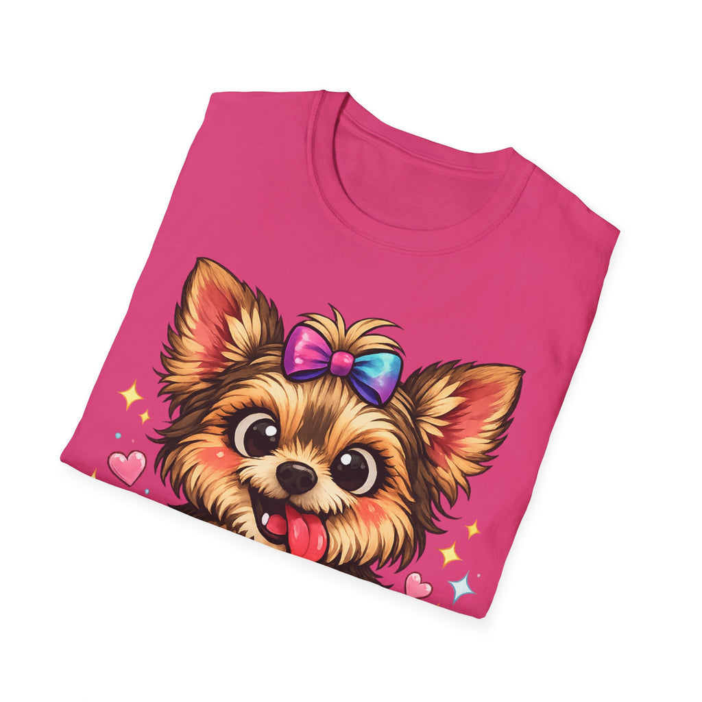 Sweet But A Little Crazy Dog T-Shirt — Cute Yorkshire Pup Graphic Tee
