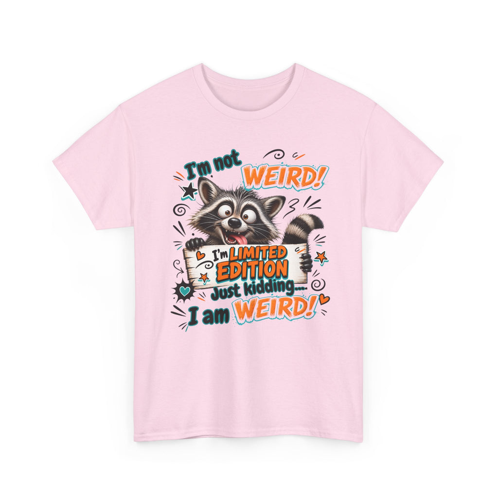 Raccoon 'I'm Not Weird — Limited Edition' Graphic Tee