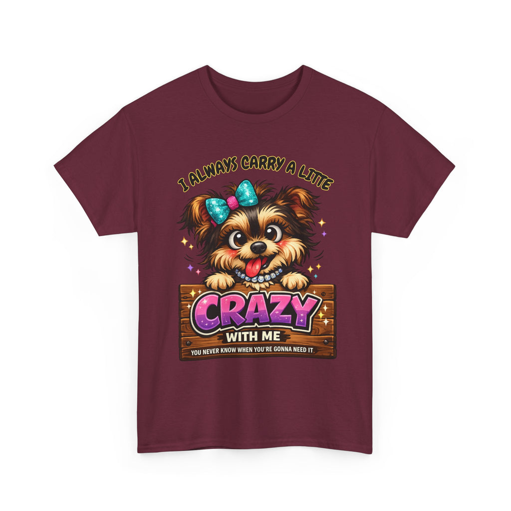 Funny Crazy Dog T-Shirt – Cute Chaos Shirt – Gift for Women Dog Lovers
