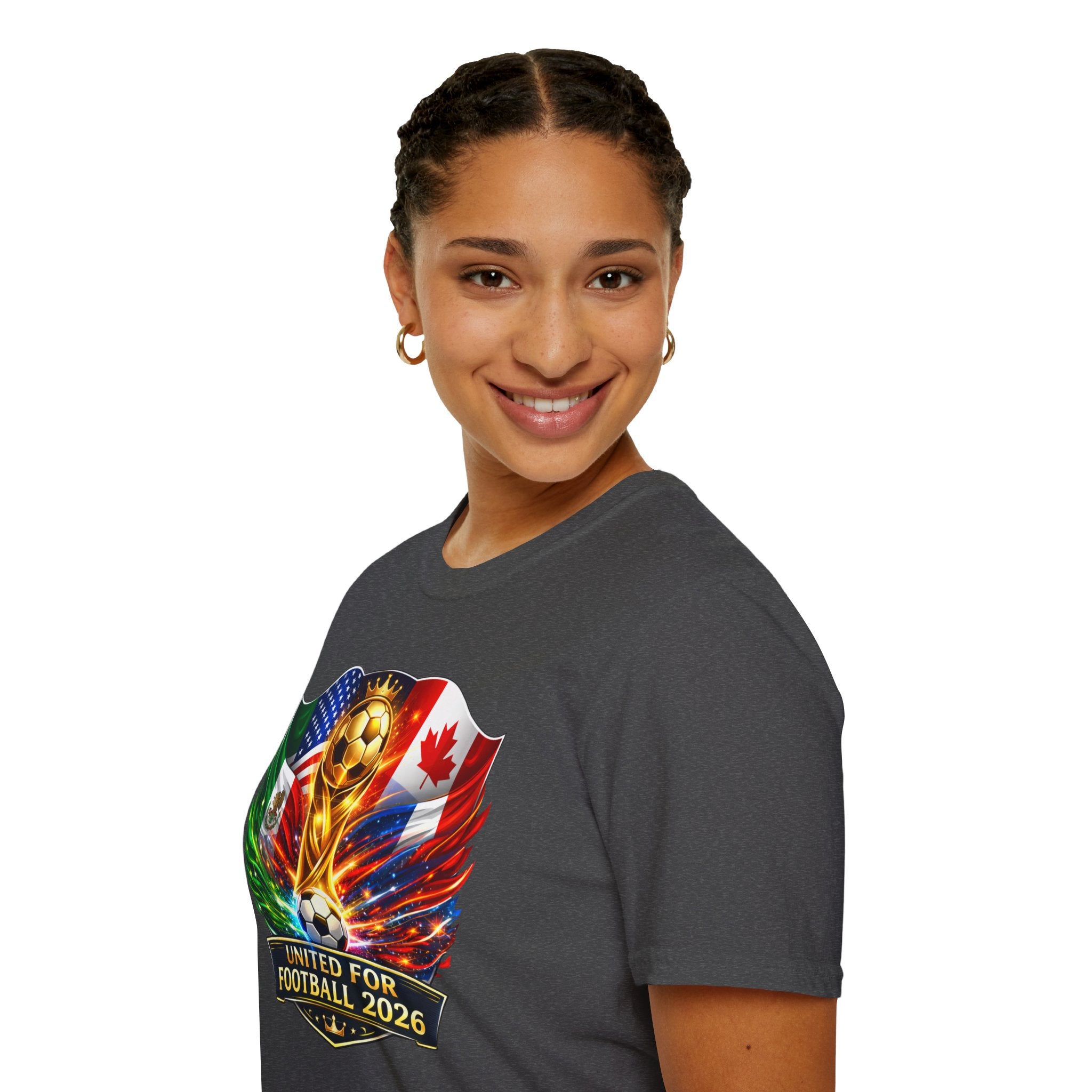 United For Football 2026 T-Shirt | USA Mexico Canada Soccer Fan Shirt | World Football 2026 Tee | Limited Edition