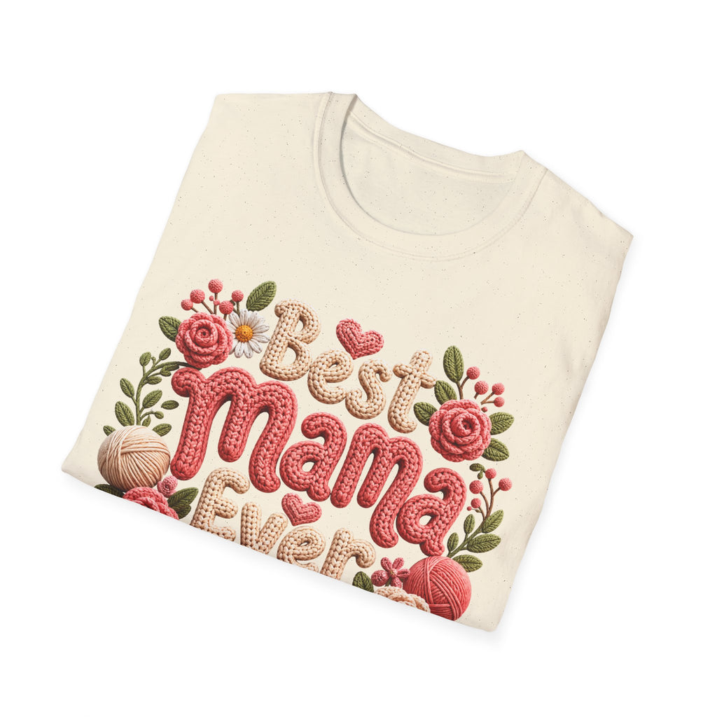 Best Mama Ever Floral T-Shirt — Mother's Day Gift Tee