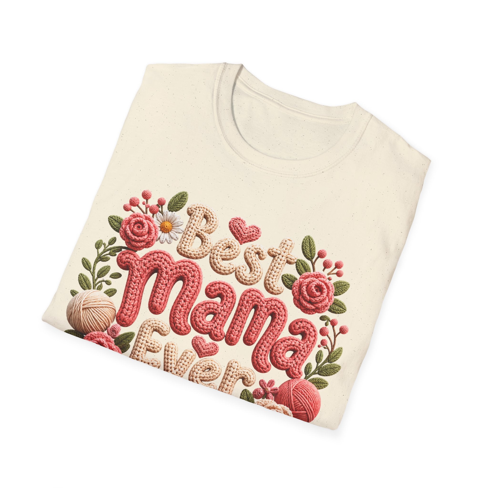 Best Mama Ever Floral T-Shirt — Mother's Day Gift Tee