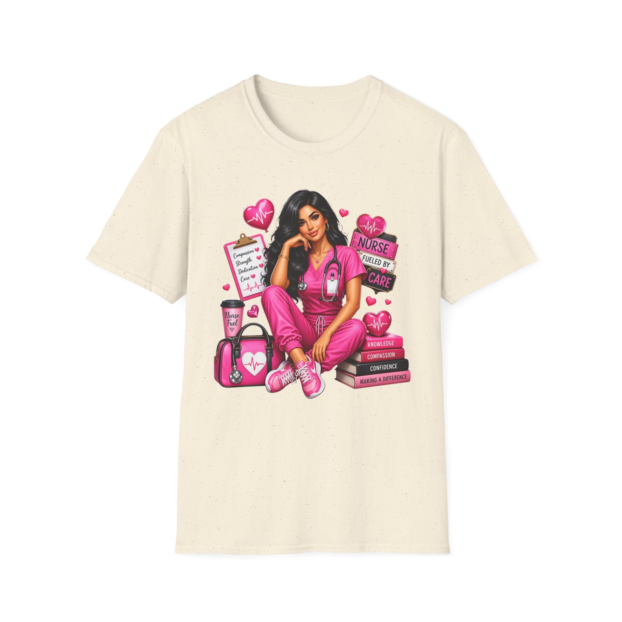 Nurse Life Pink Scrubs T-Shirt — Cute Nurse Graphic Tee