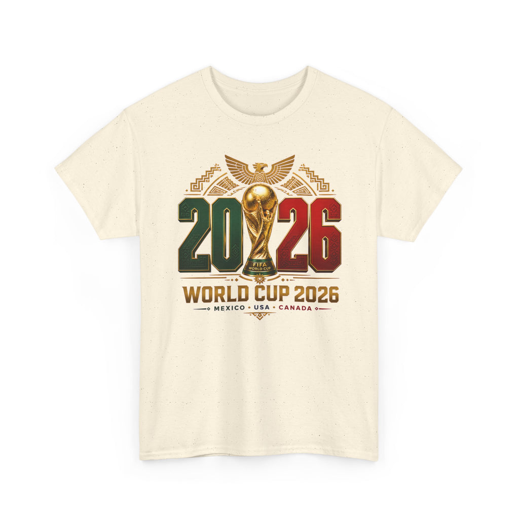 Mexican World Cup 2026 T-Shirt — Mexico USA Canada Soccer Trophy Design
