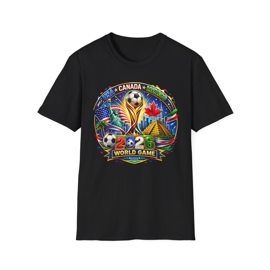 World Cup 2026 North America T-Shirt | USA Canada Mexico Soccer Fan Shirt | Limited Edition 2026 Football Tee