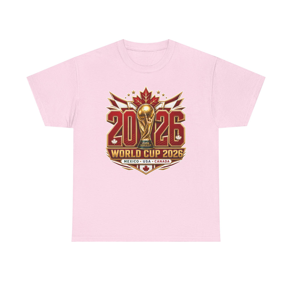 Canada 2026 World Cup T-Shirt – FIFA Trophy Design (Mexico • USA • Canada)