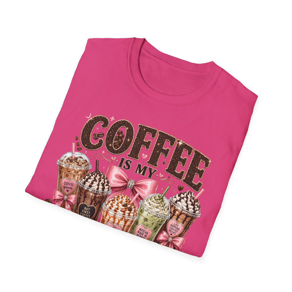 Coffee Is My Soul Food T-Shirt — Cute Dessert Latte Graphic Tee