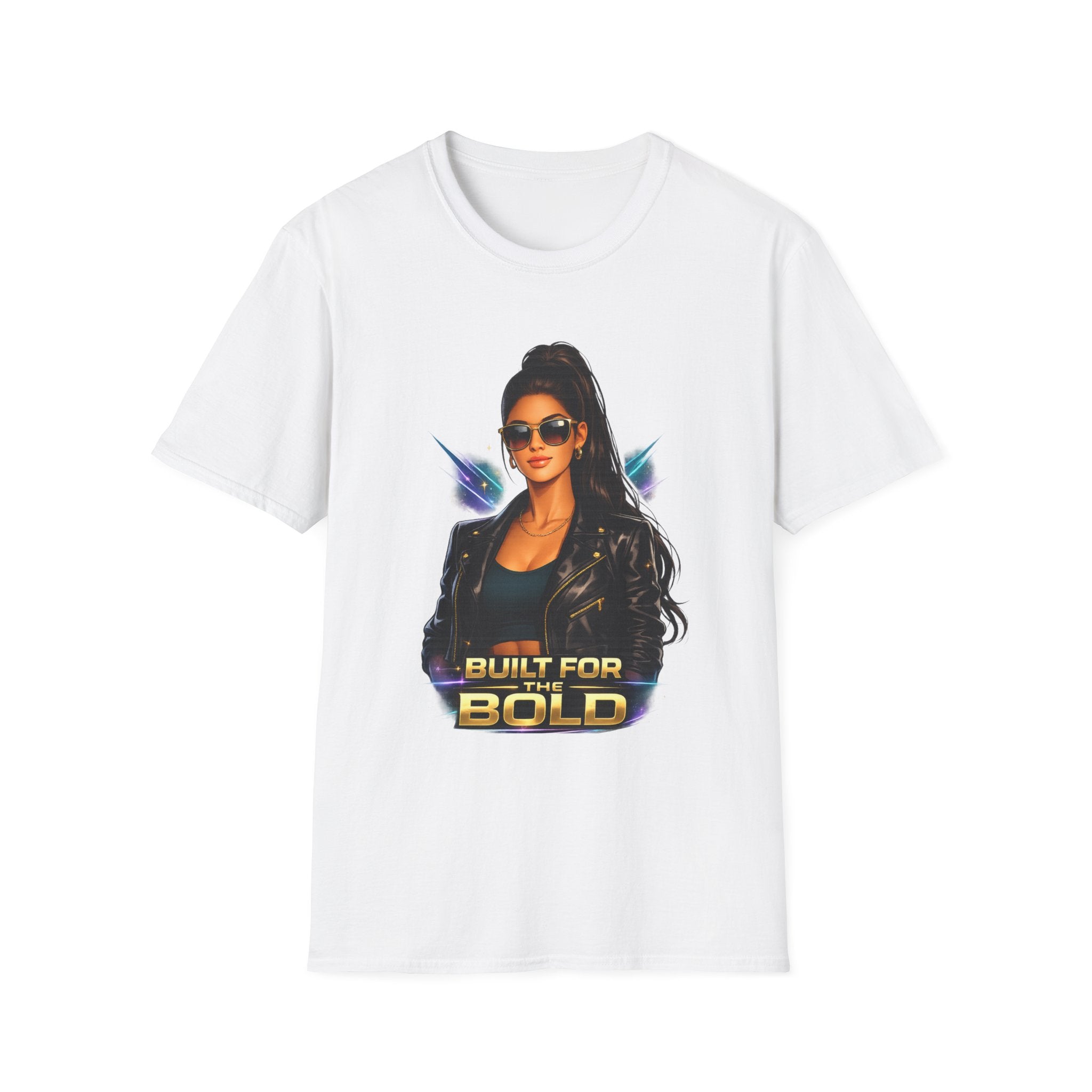 Bold Woman Graphic T-Shirt — "Built for the Bold" Inspirational Tee