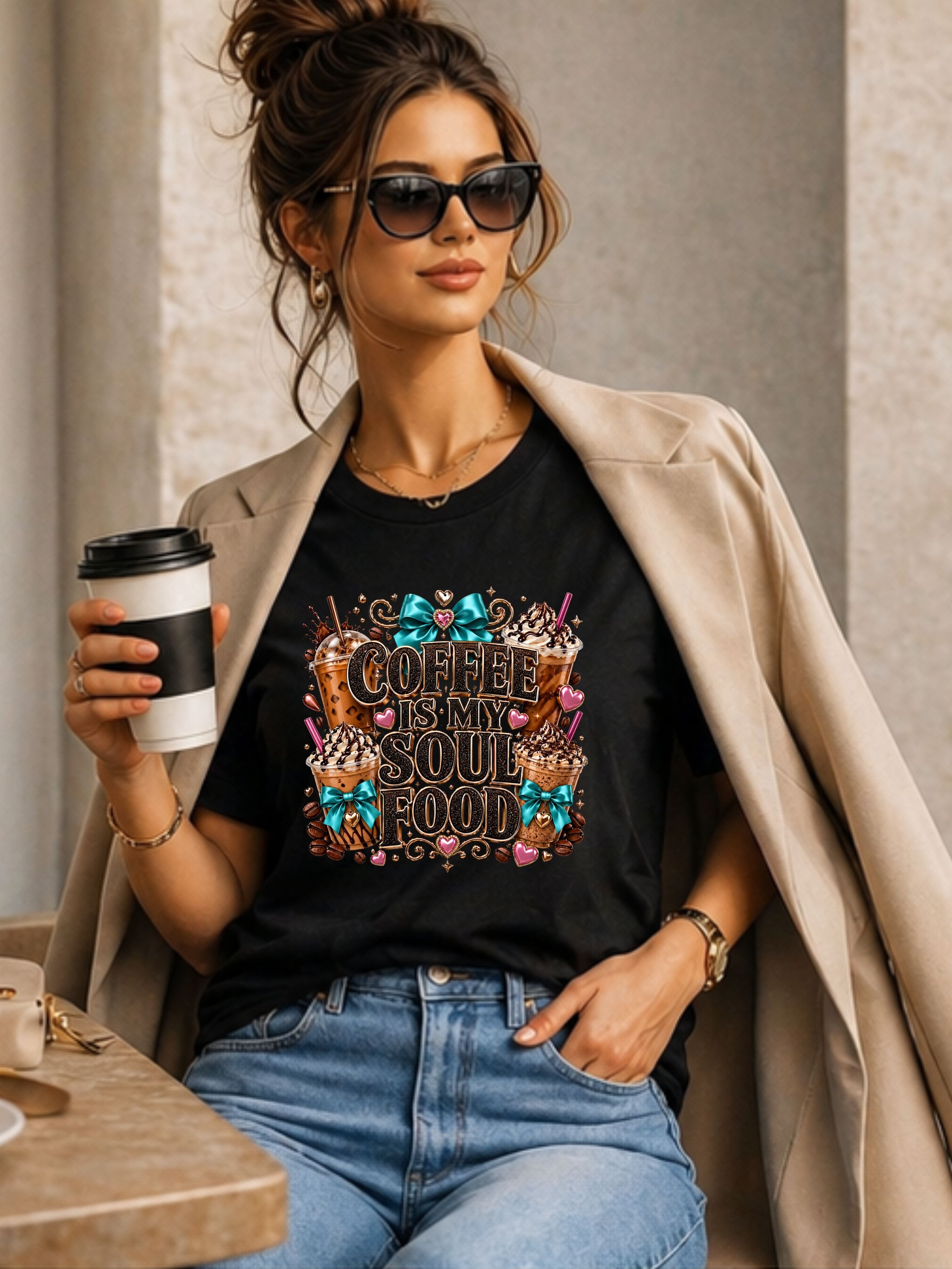 Coffee Is My Soul Food T-Shirt