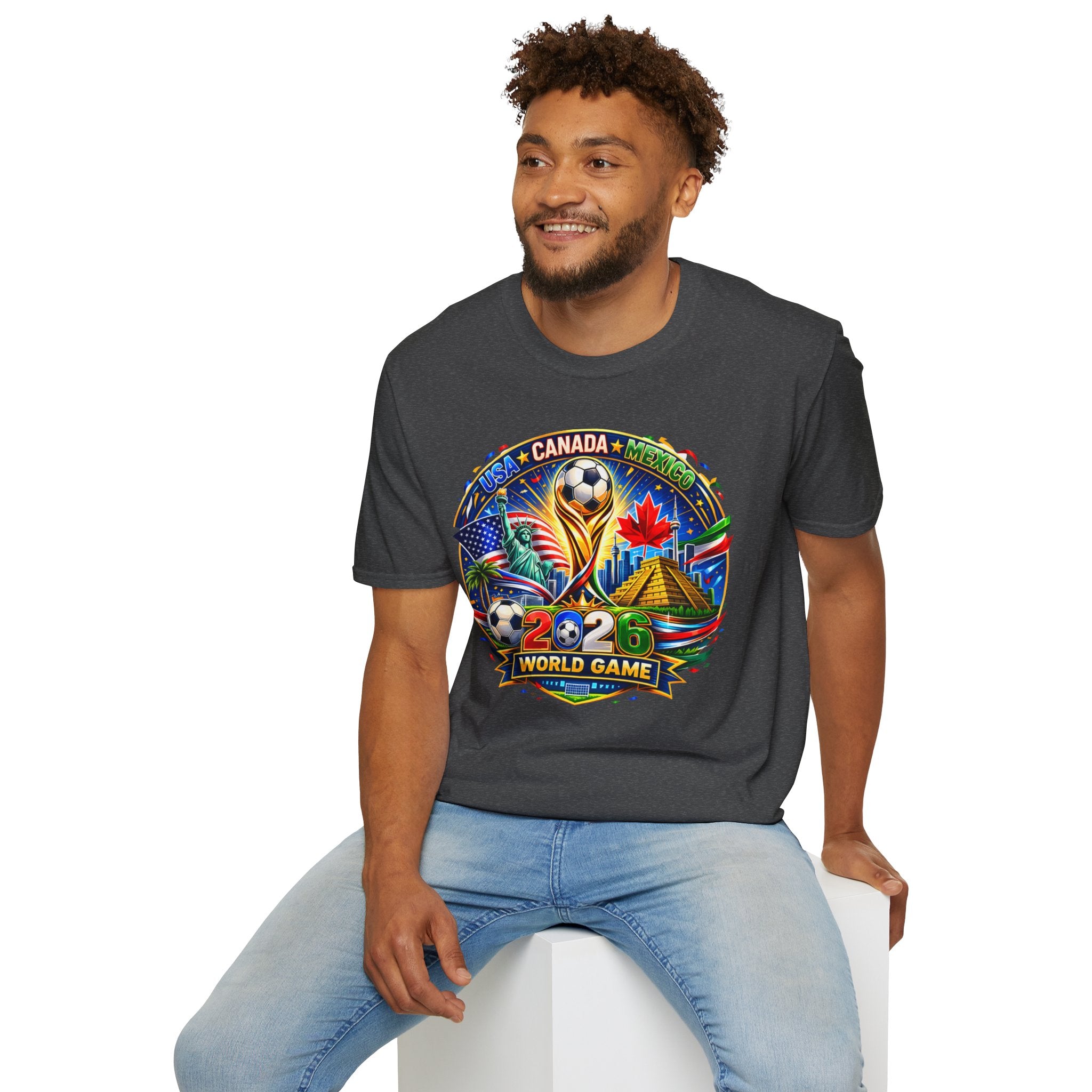 2026 World Game Canada Soccer T-Shirt — International Soccer Tournament Tee