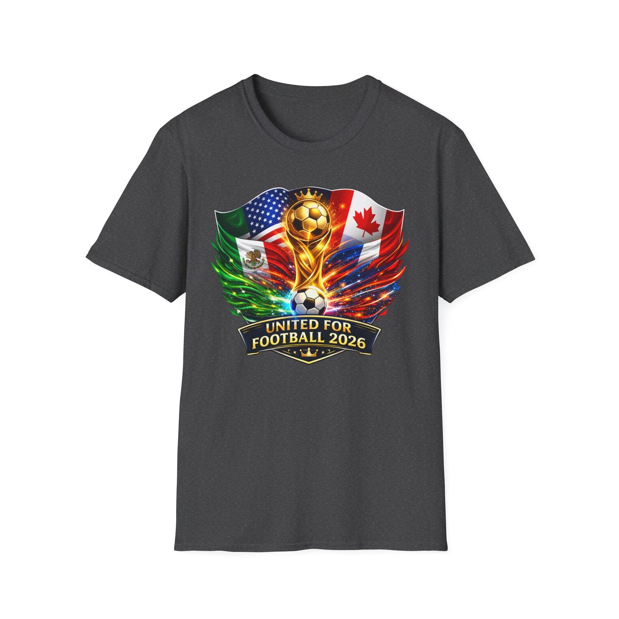 United For Football 2026 T-Shirt | USA Mexico Canada Soccer Fan Shirt | World Football 2026 Tee | Limited Edition