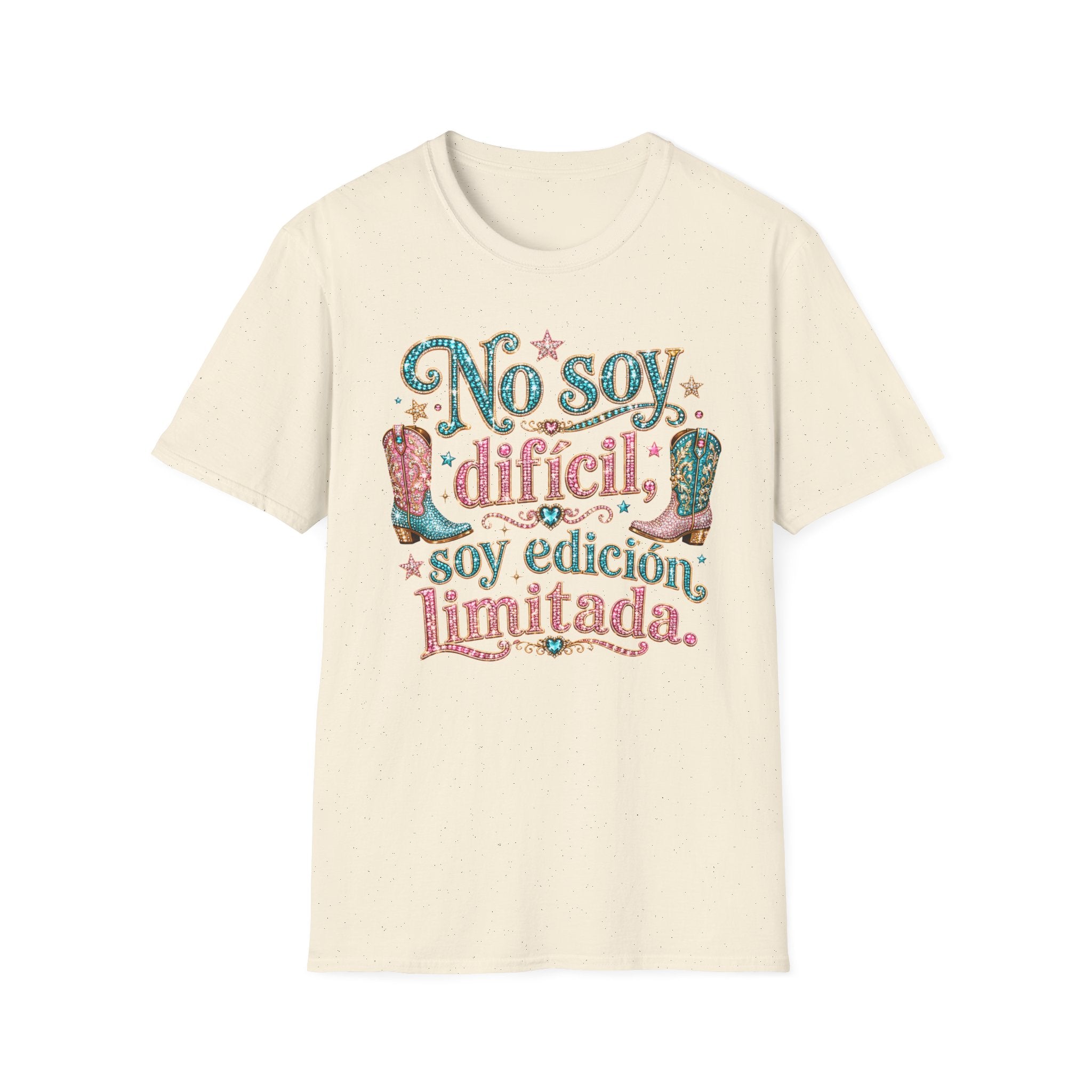 No Soy Difícil Soy Edición Limitada Graphic T-Shirt