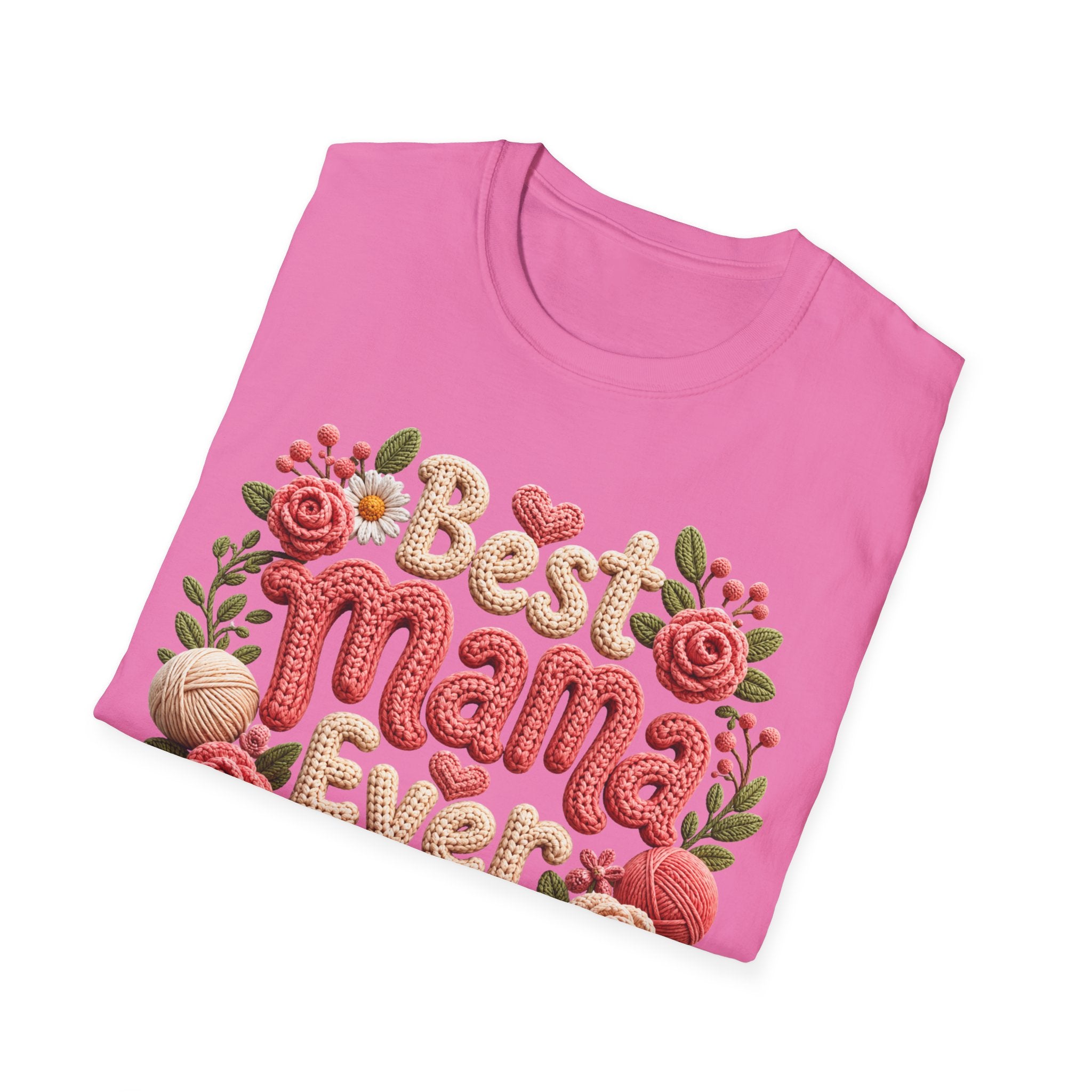Best Mama Ever Floral T-Shirt — Mother's Day Gift Tee